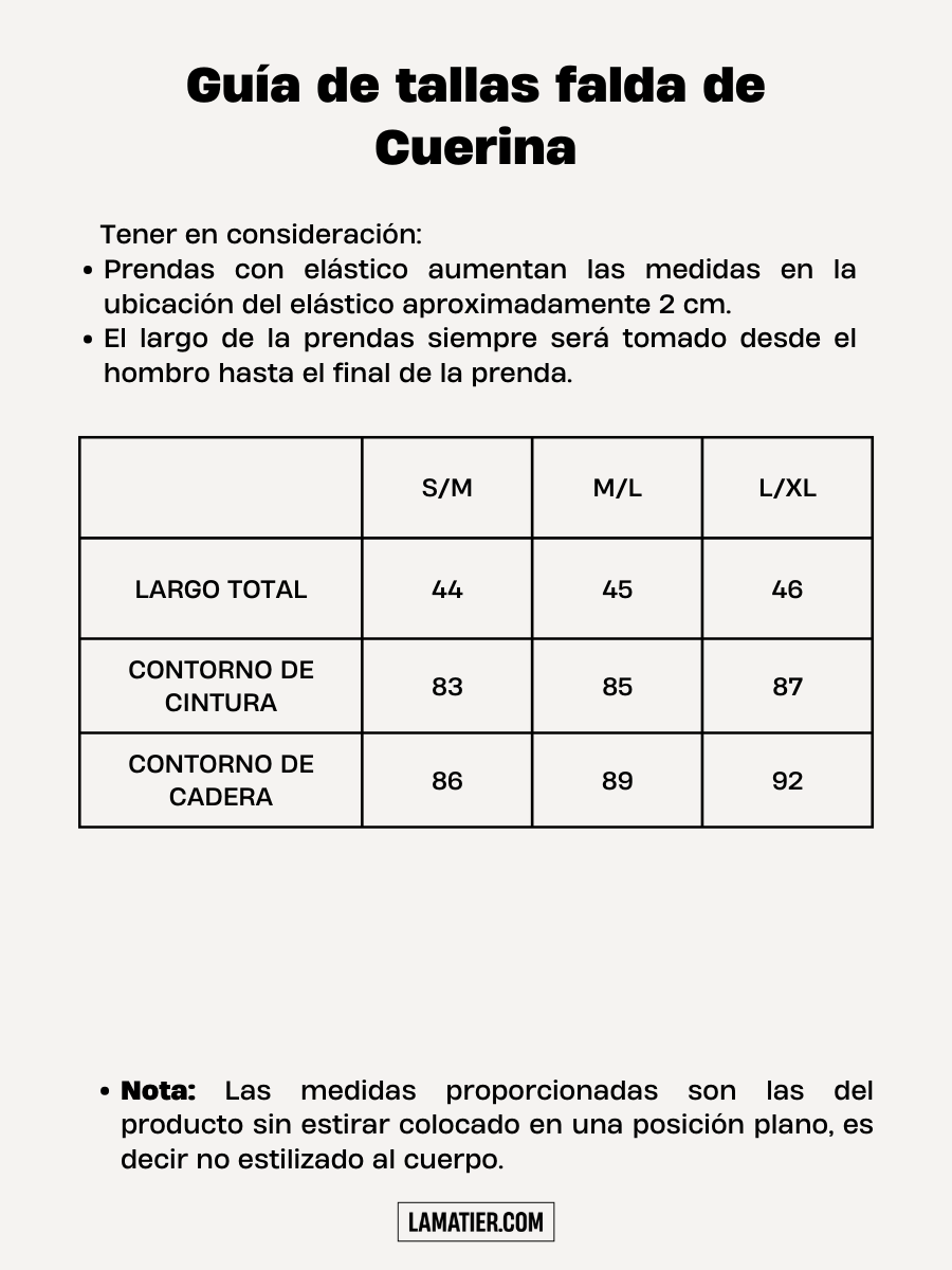 Falda Efecto Piel Negro