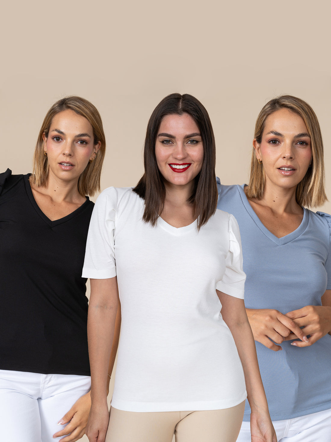 PACK X3 POLOS DONNA