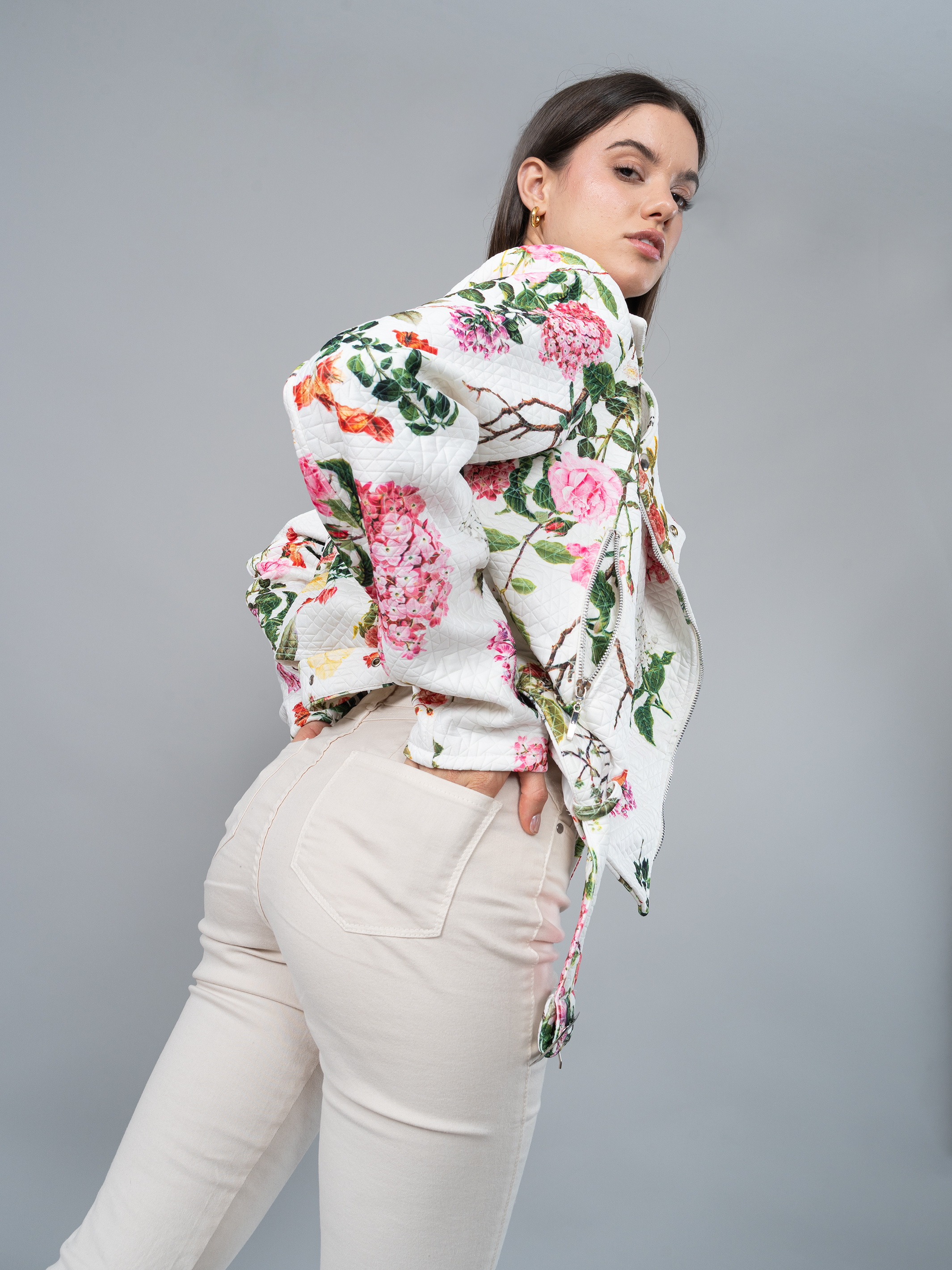 Pantalón Lucia Beige en Drill
