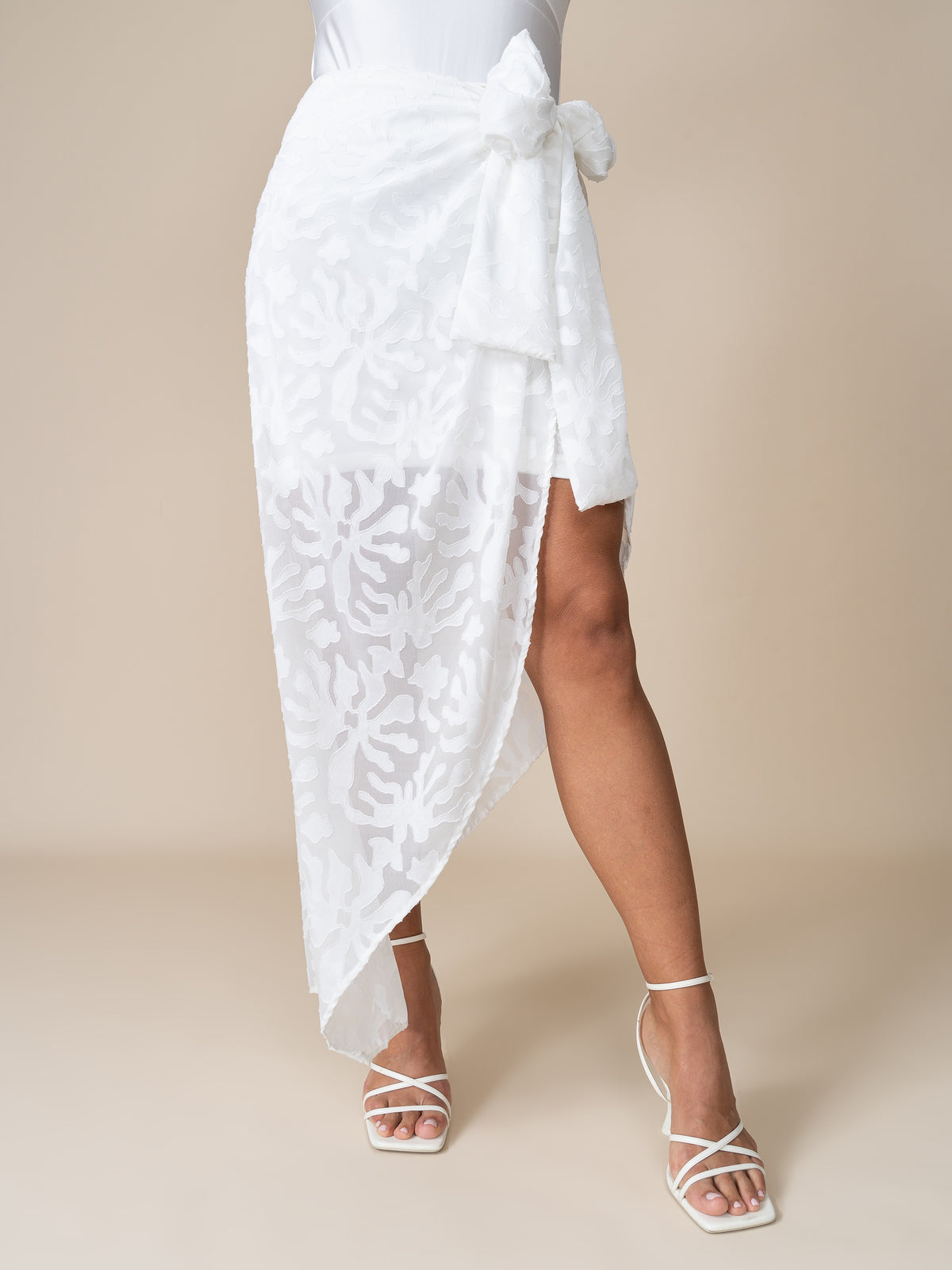 Falda Amelia Blanca