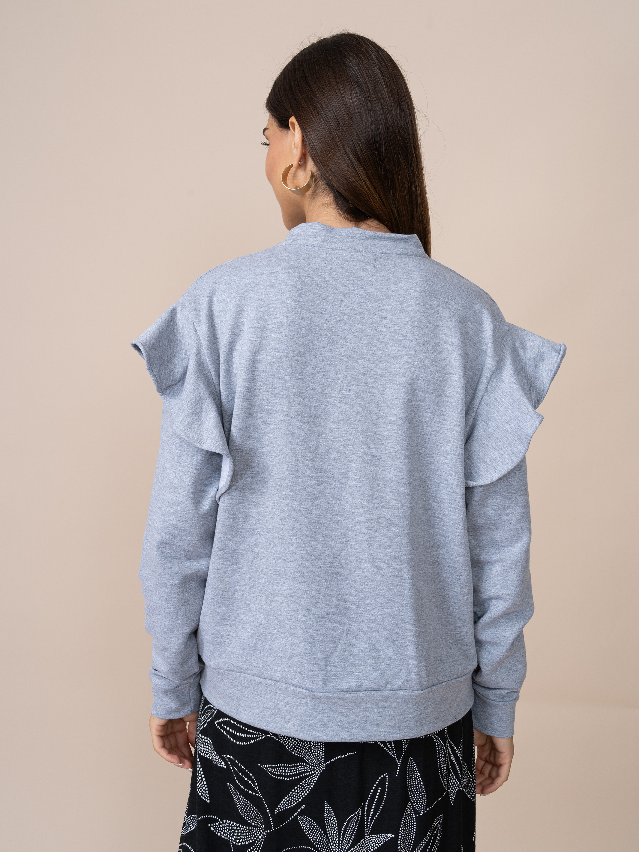 Polera Estrella Plomo
