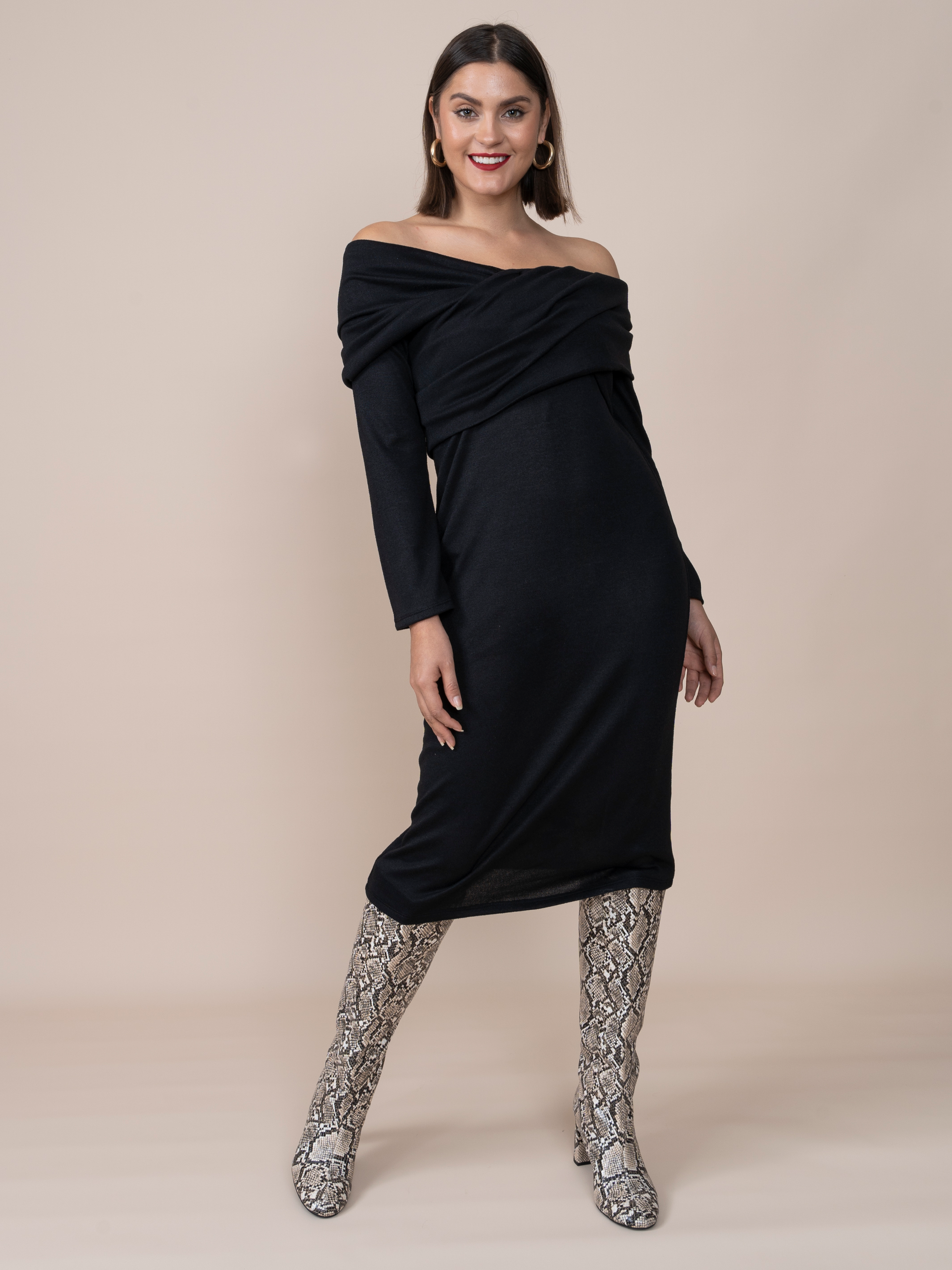 Vestido Paola Negro