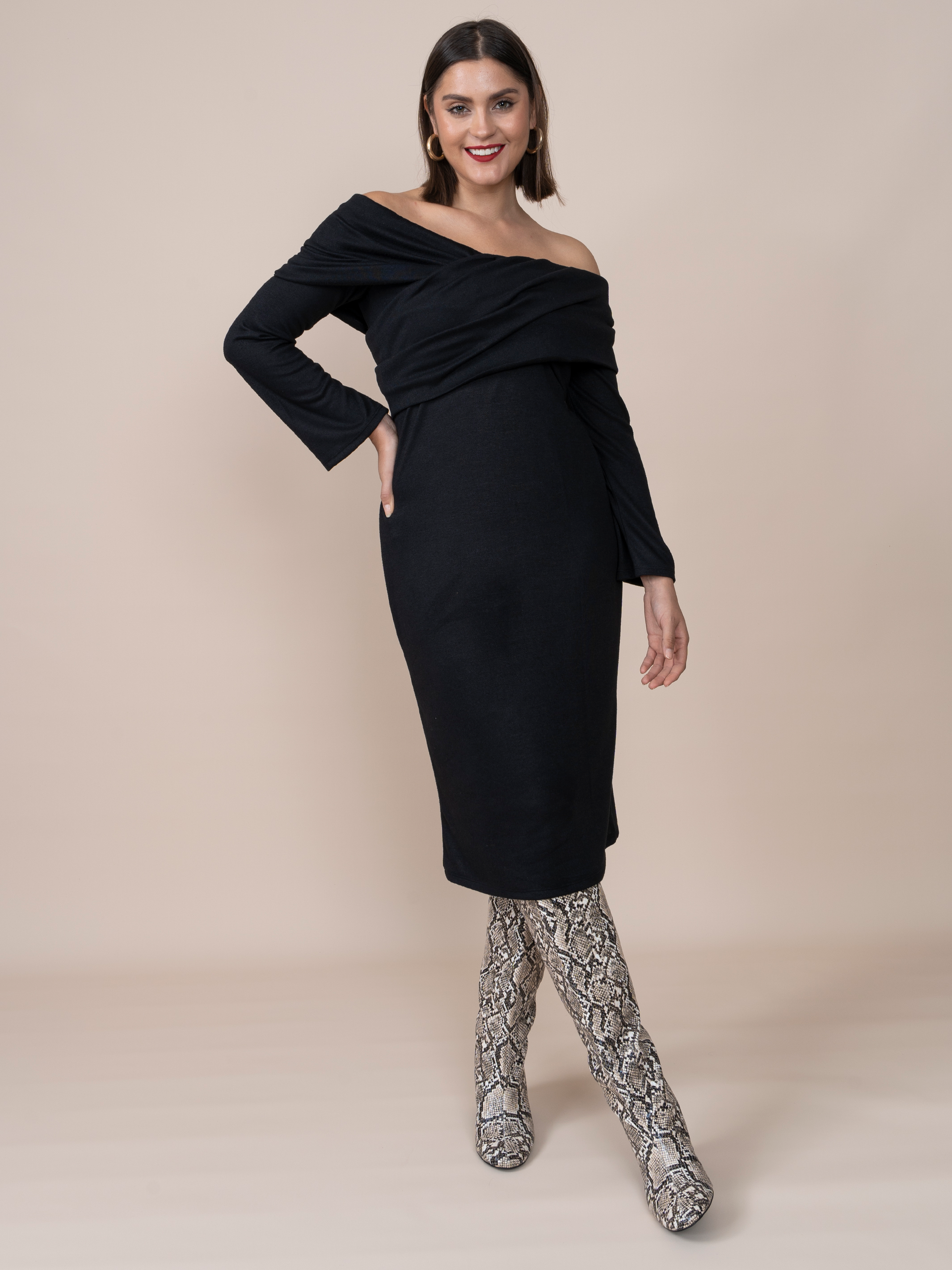 Vestido Paola Negro
