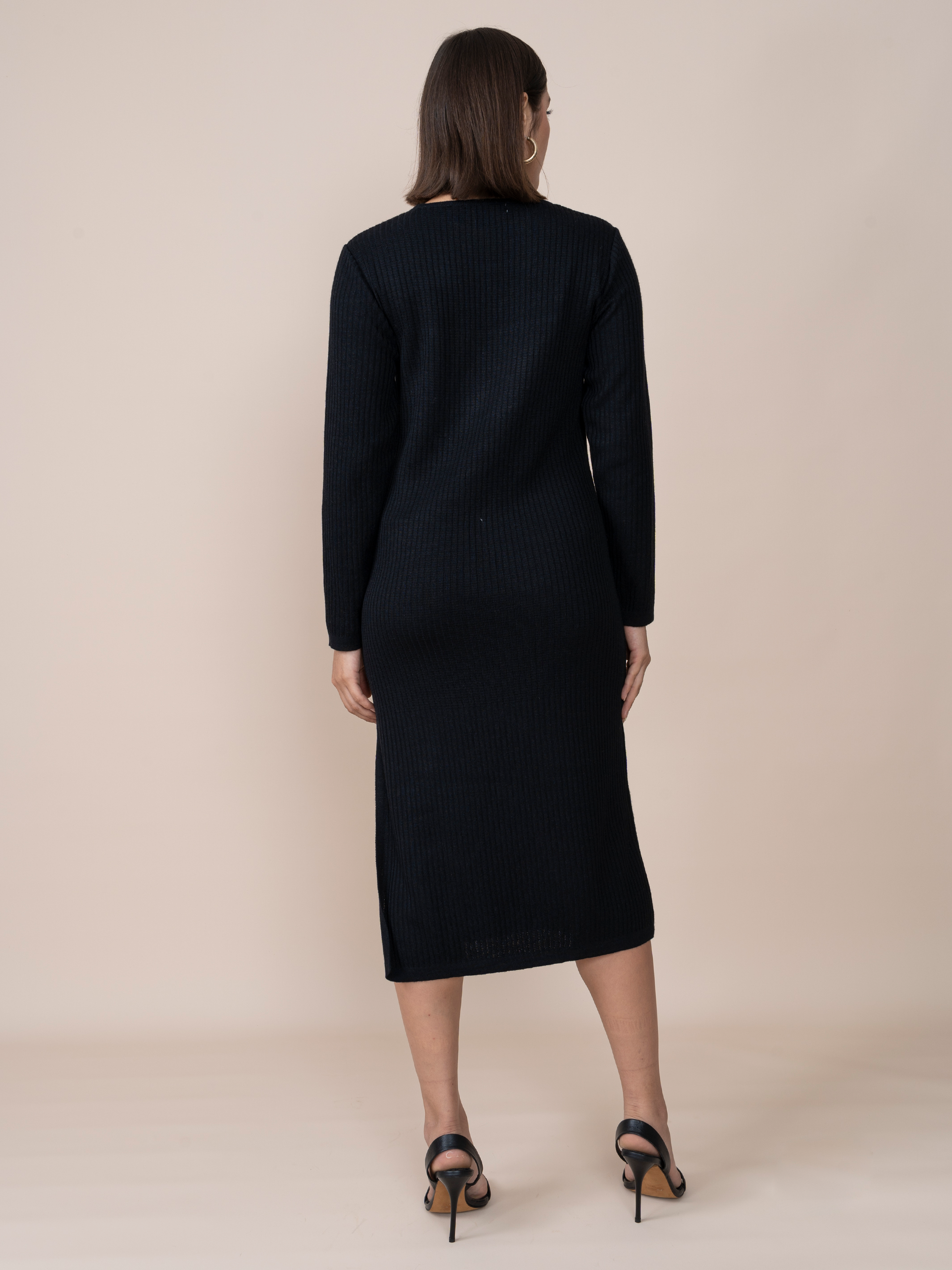 Letty Beige Knitted Dress