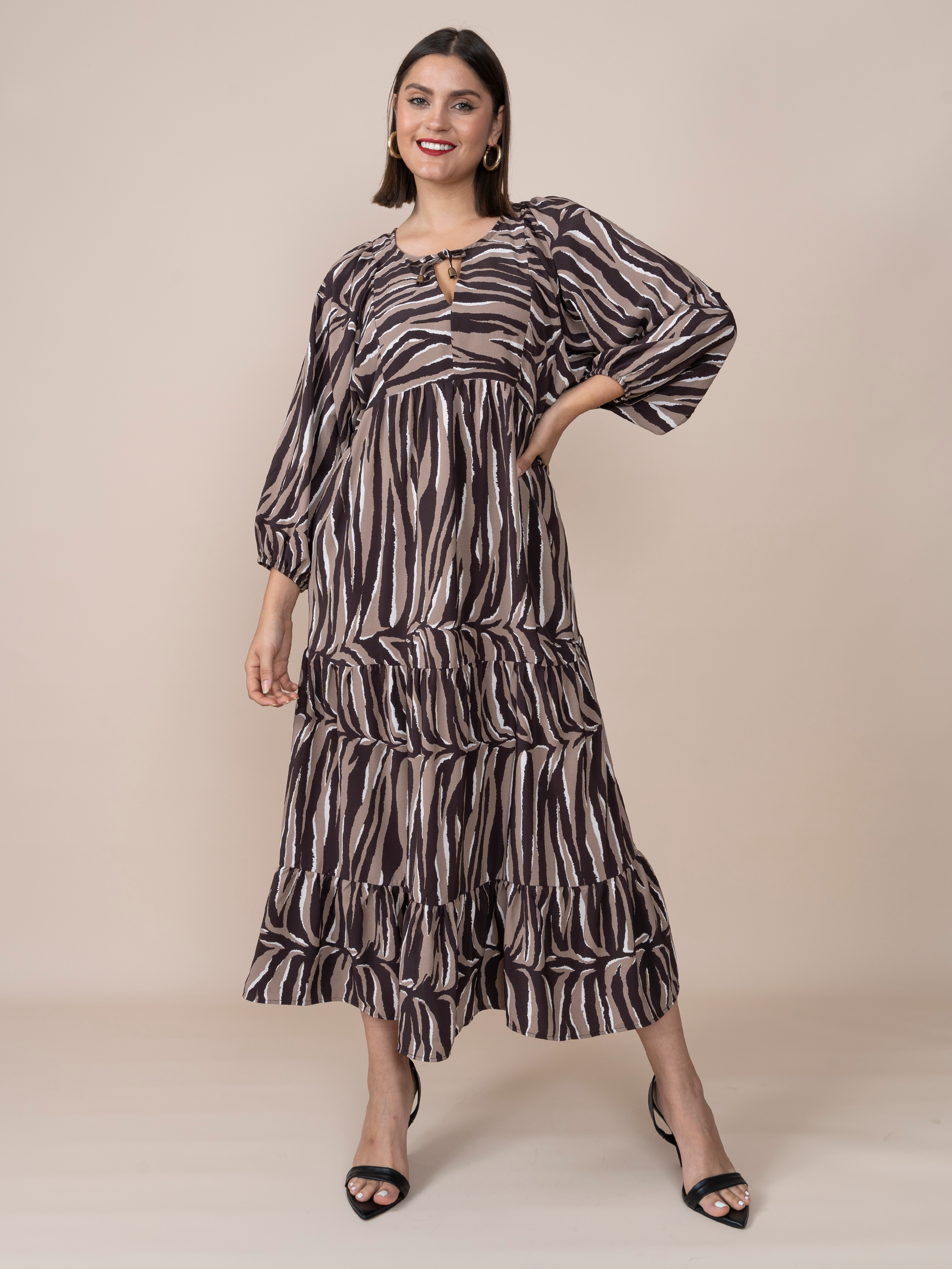 Vestido Lupe Marron