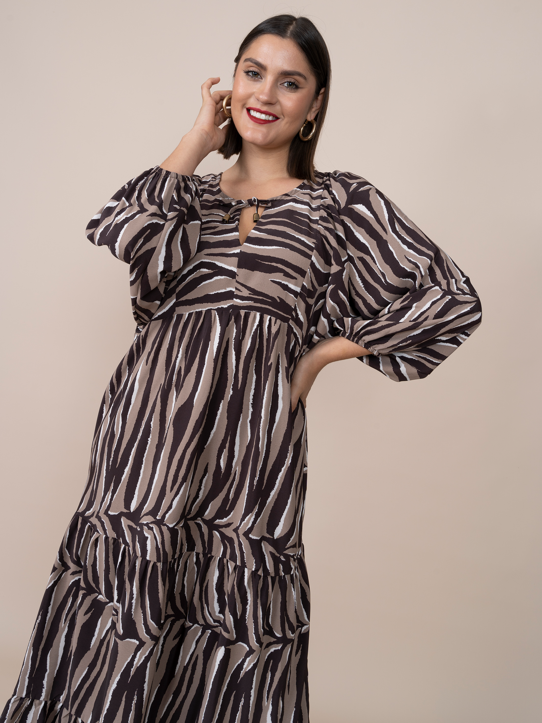 Vestido Lupe Marron