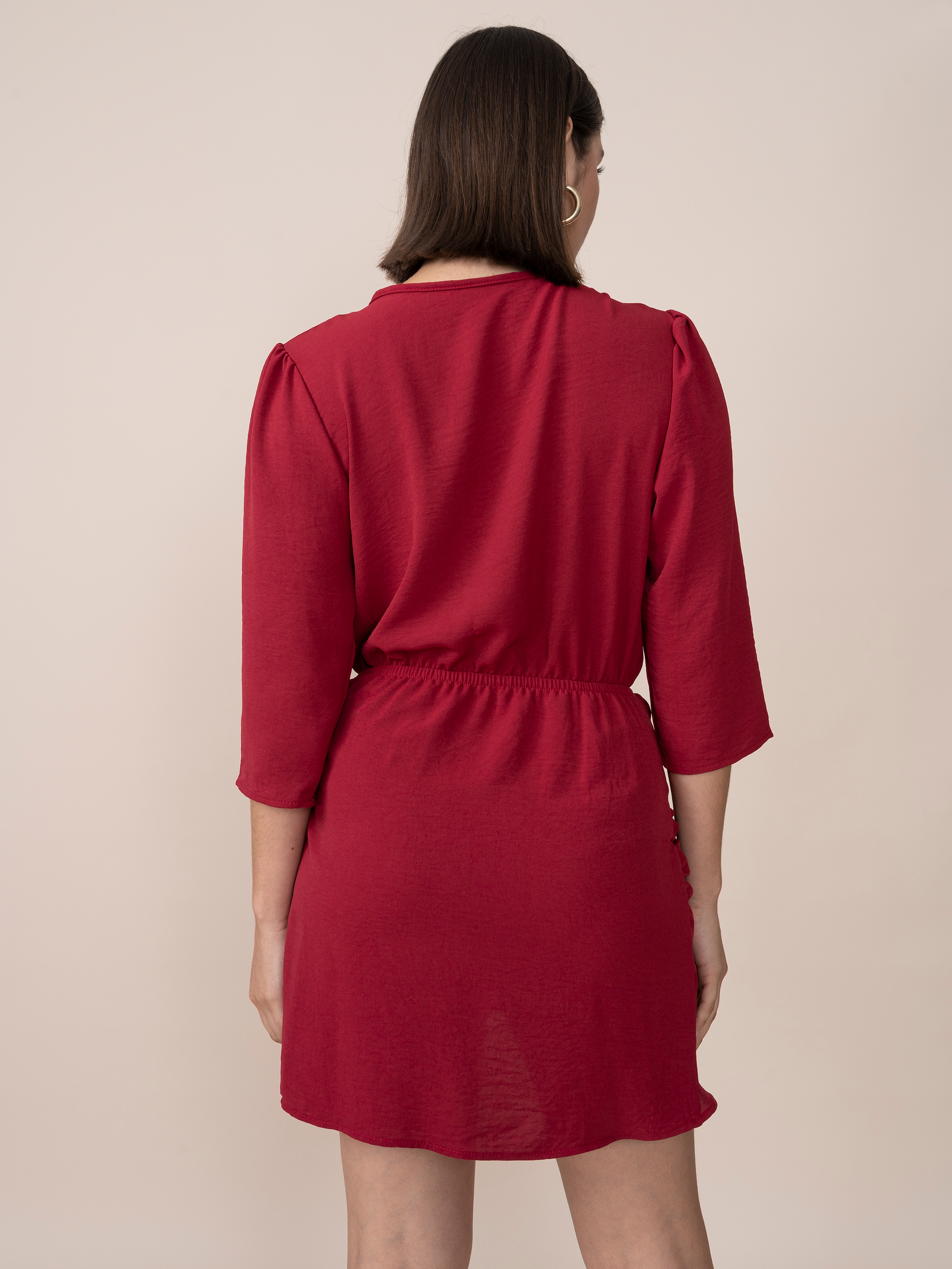 Vestido Flavia Guinda