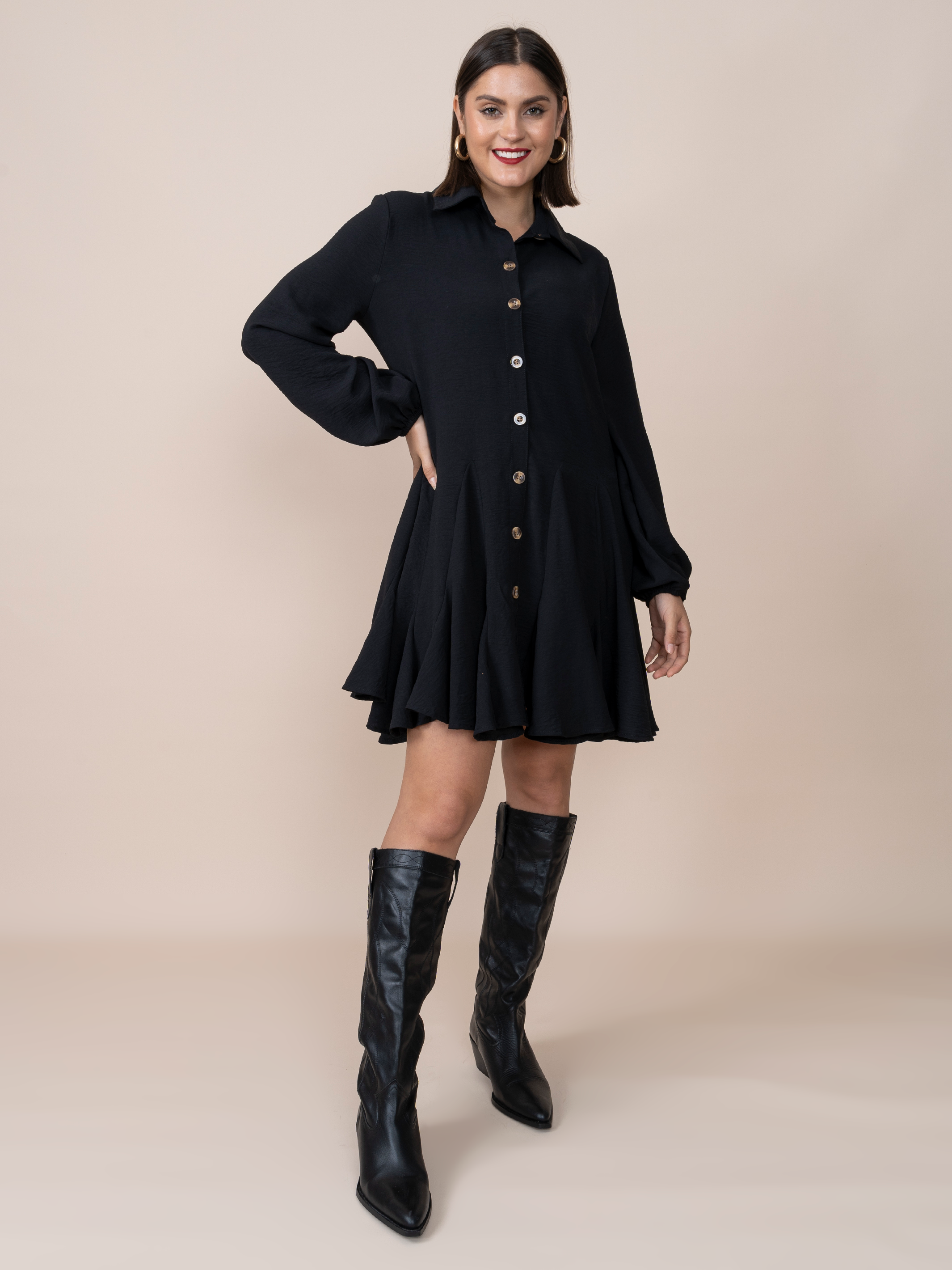 Vestido Aura Negro