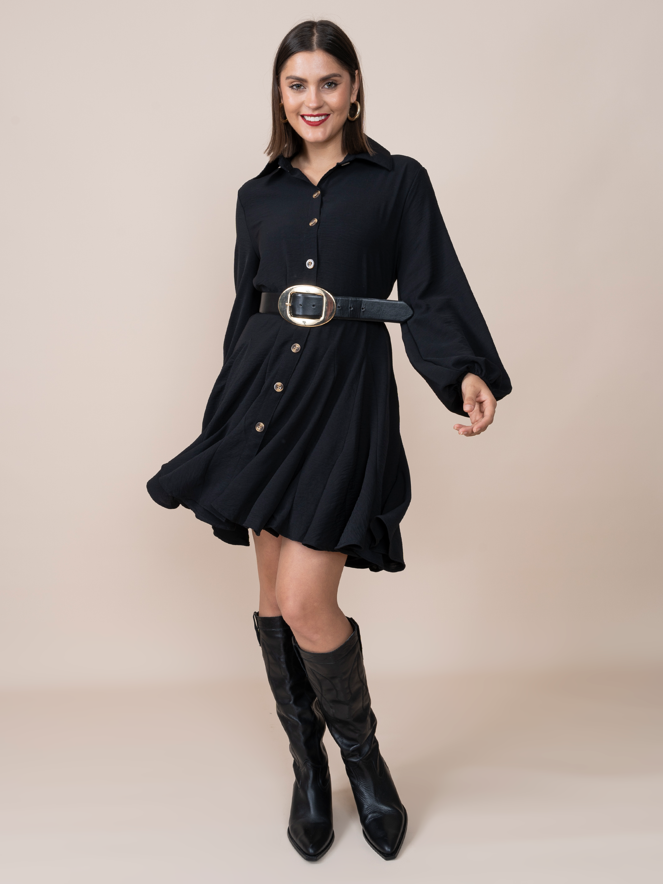 Vestido Aura Negro