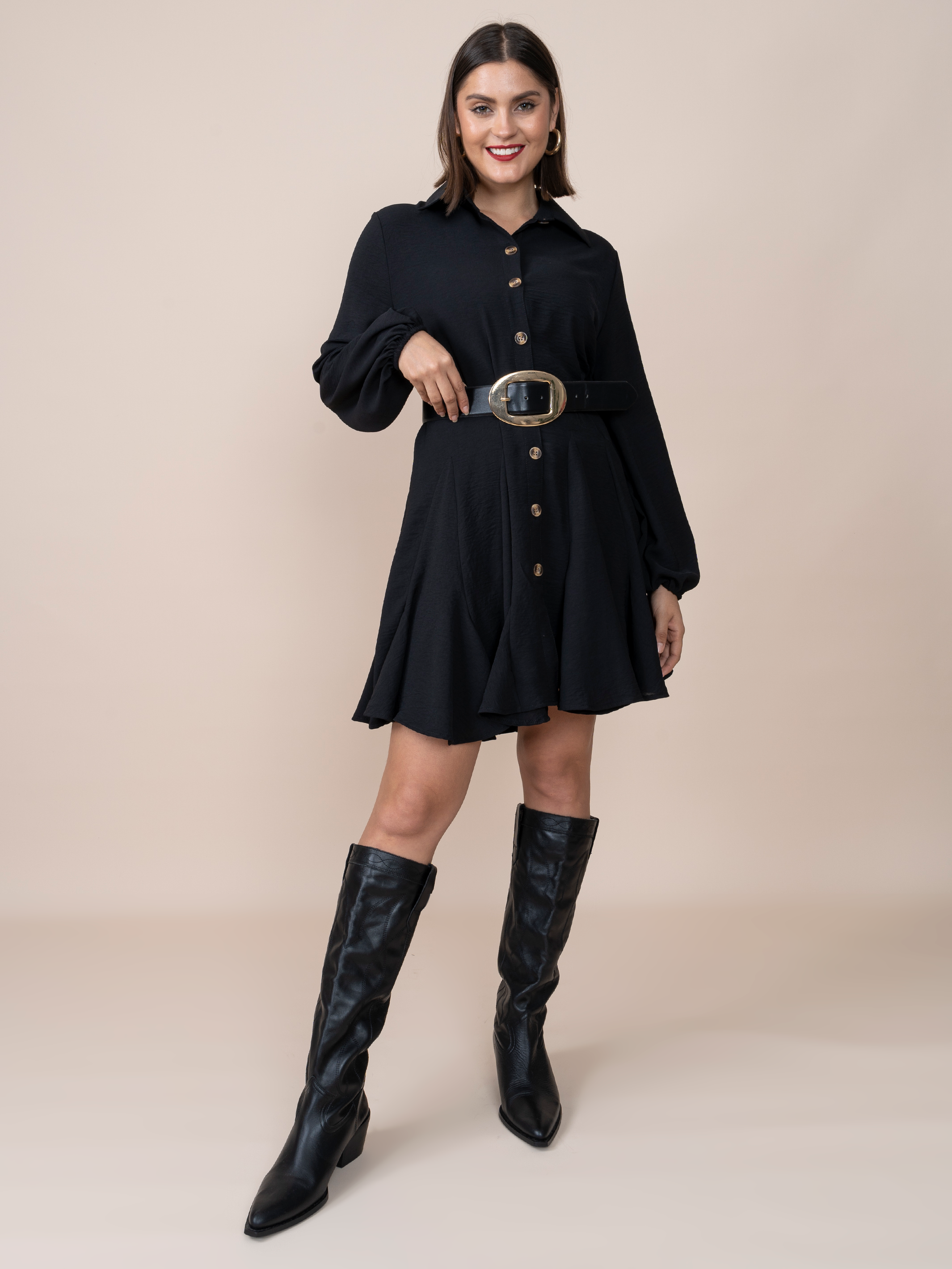 Vestido Aura Negro