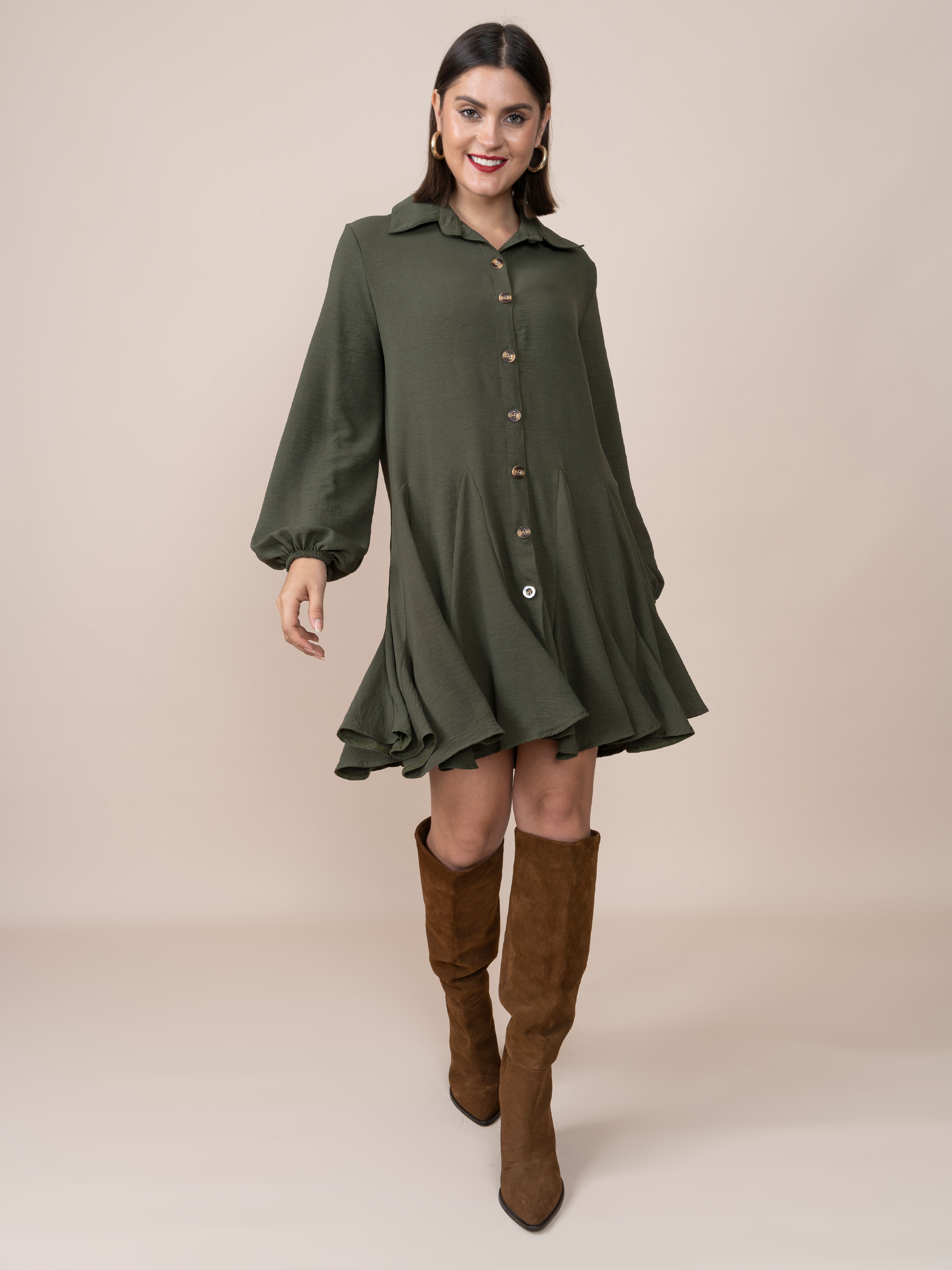 Vestido Aura Verde