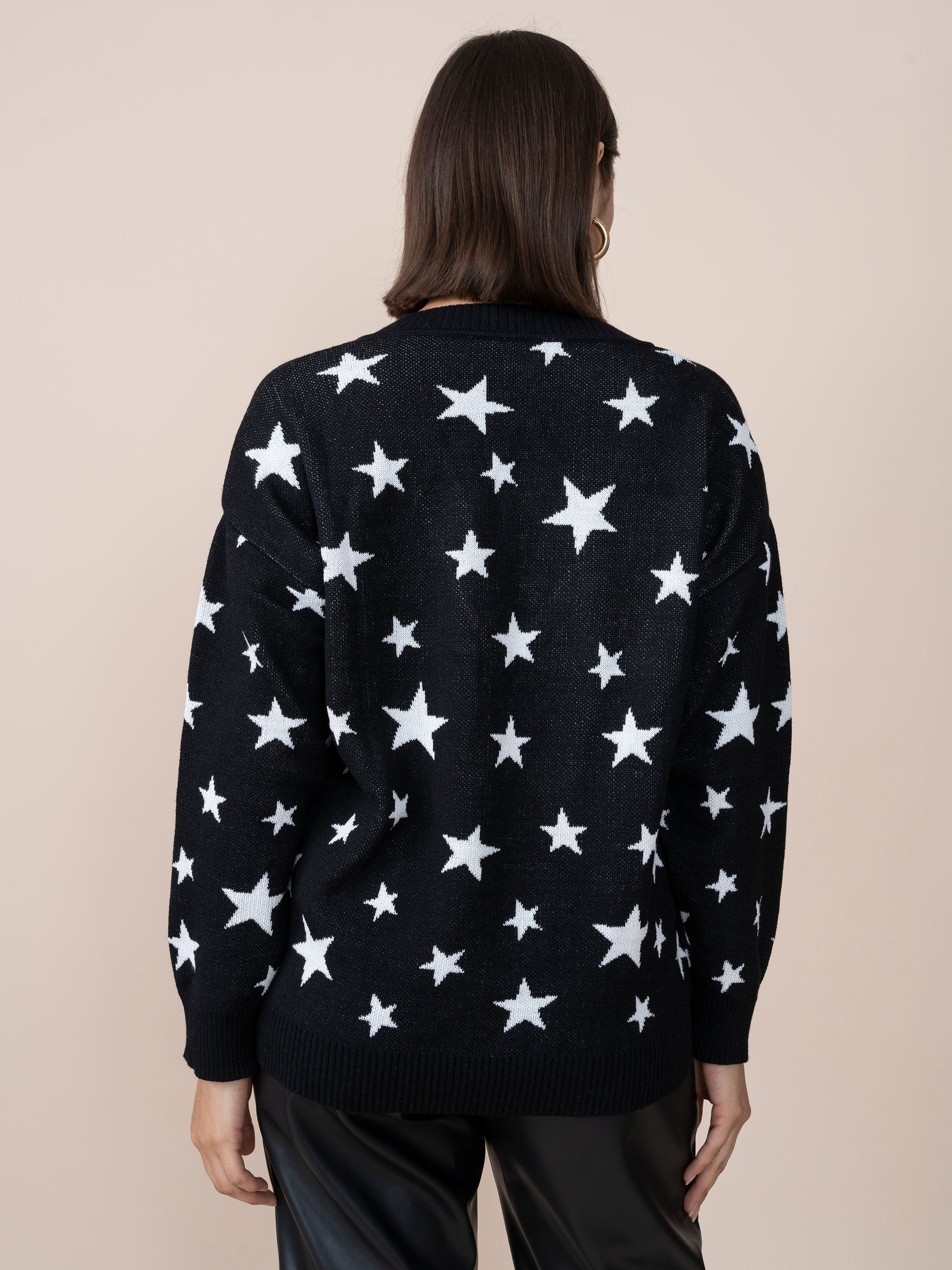 Lead Star Woven Sweater