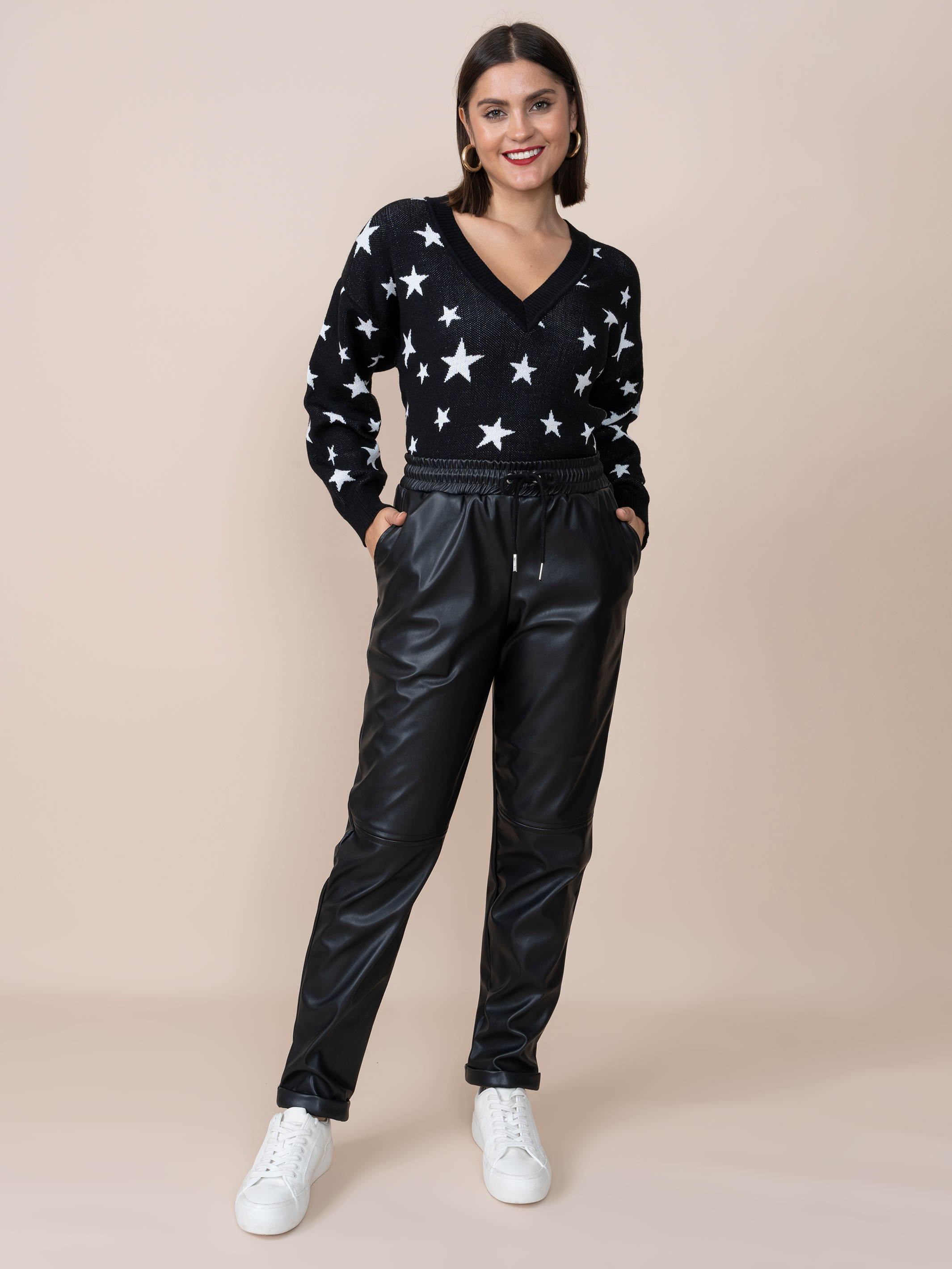 Lead Star Woven Sweater