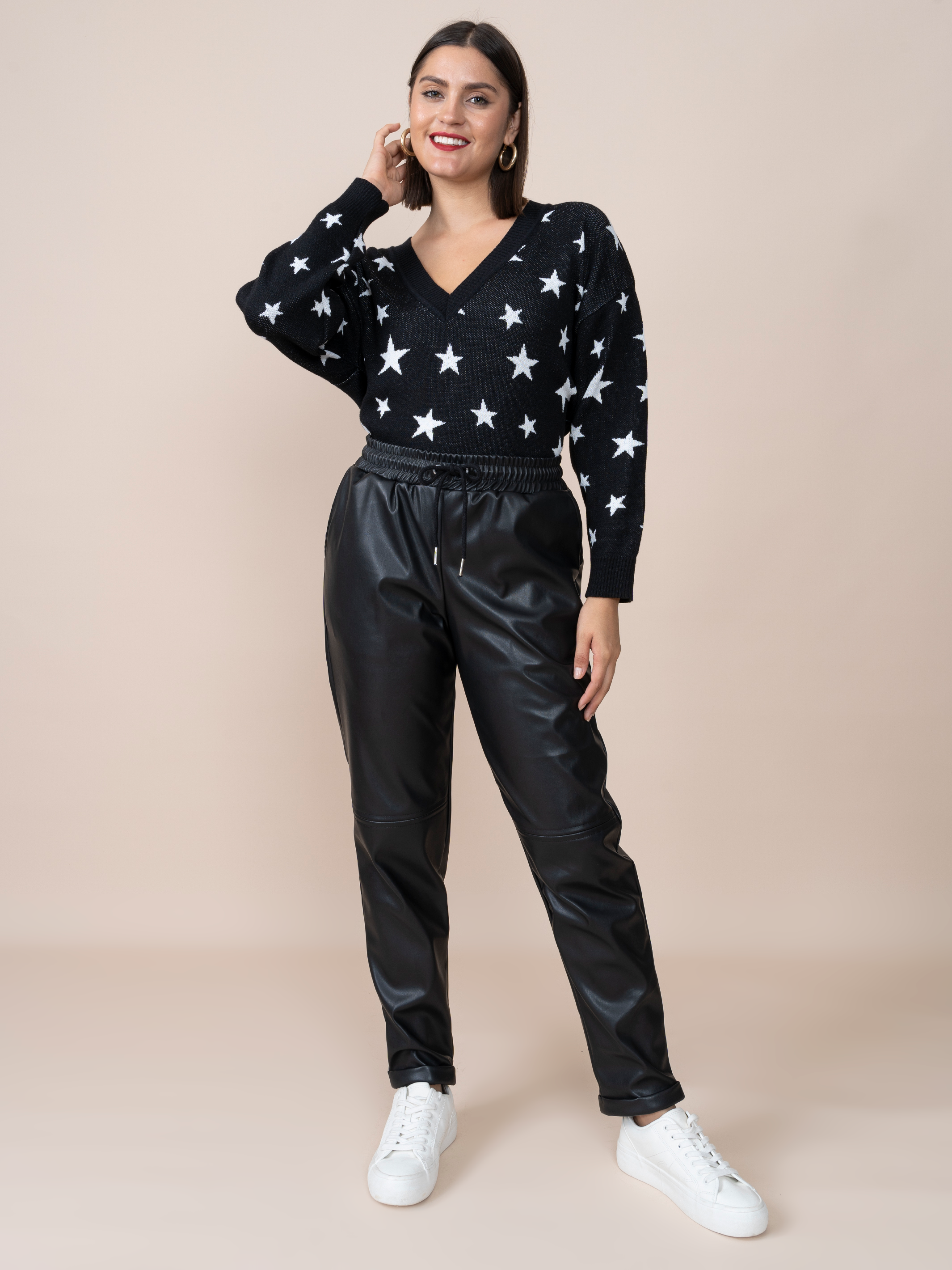Lead Star Woven Sweater