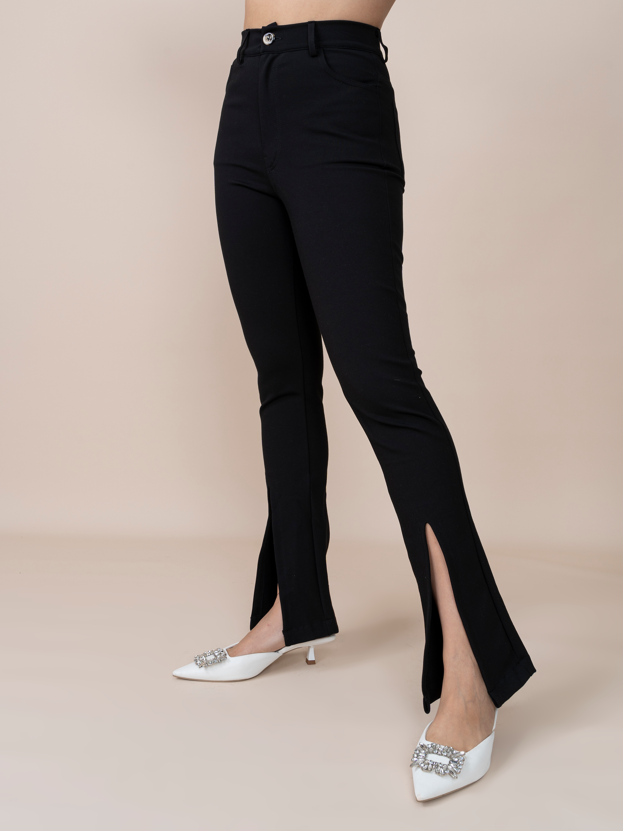 Pantalon July de Loma Negro