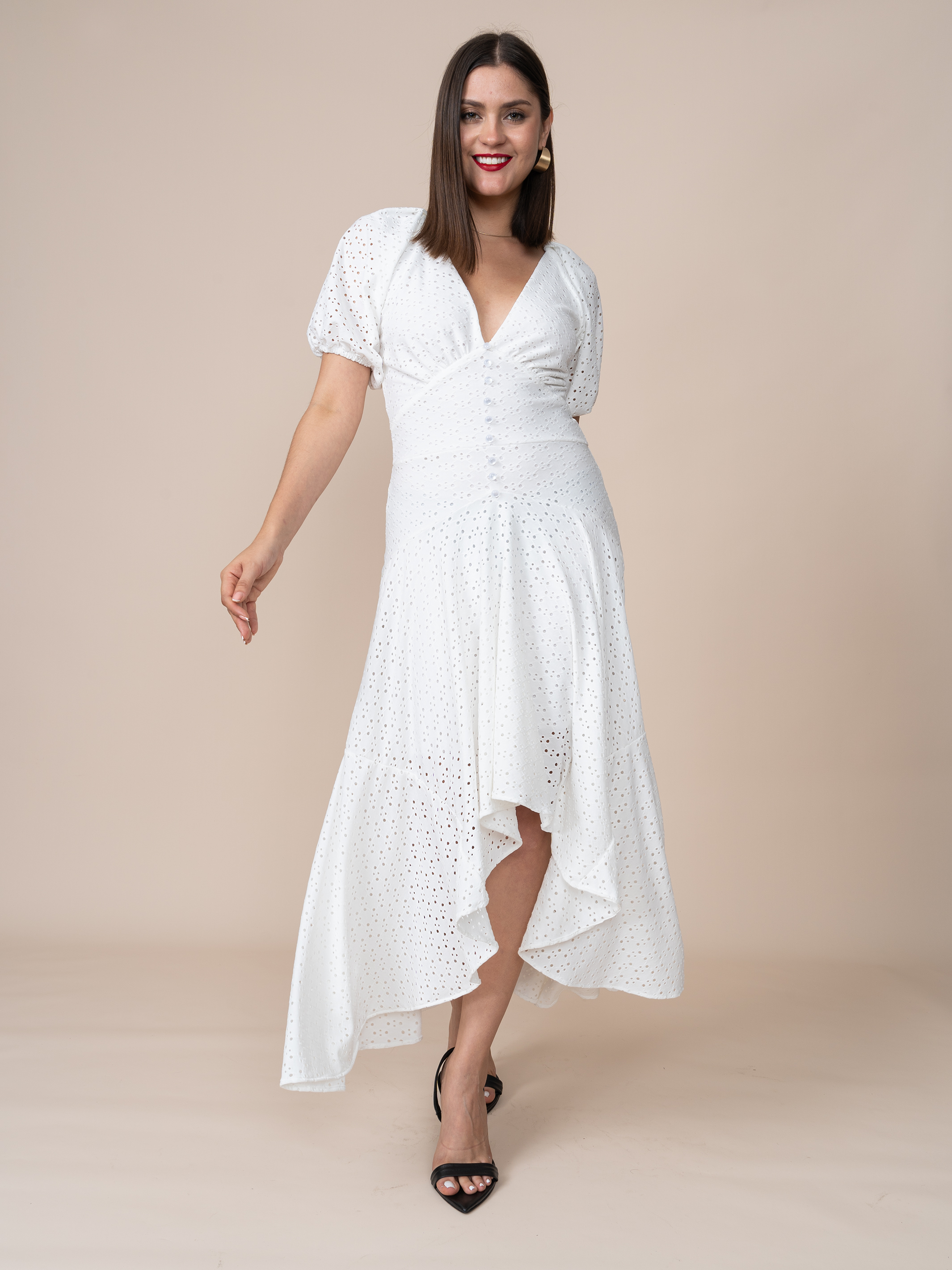 Vestido de Broderie Gloria Hueso
