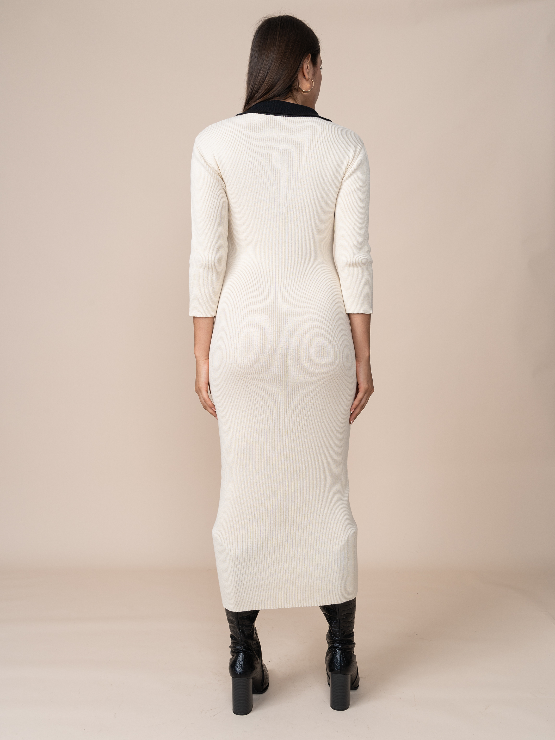 Vestido Tejido Raisa Beige