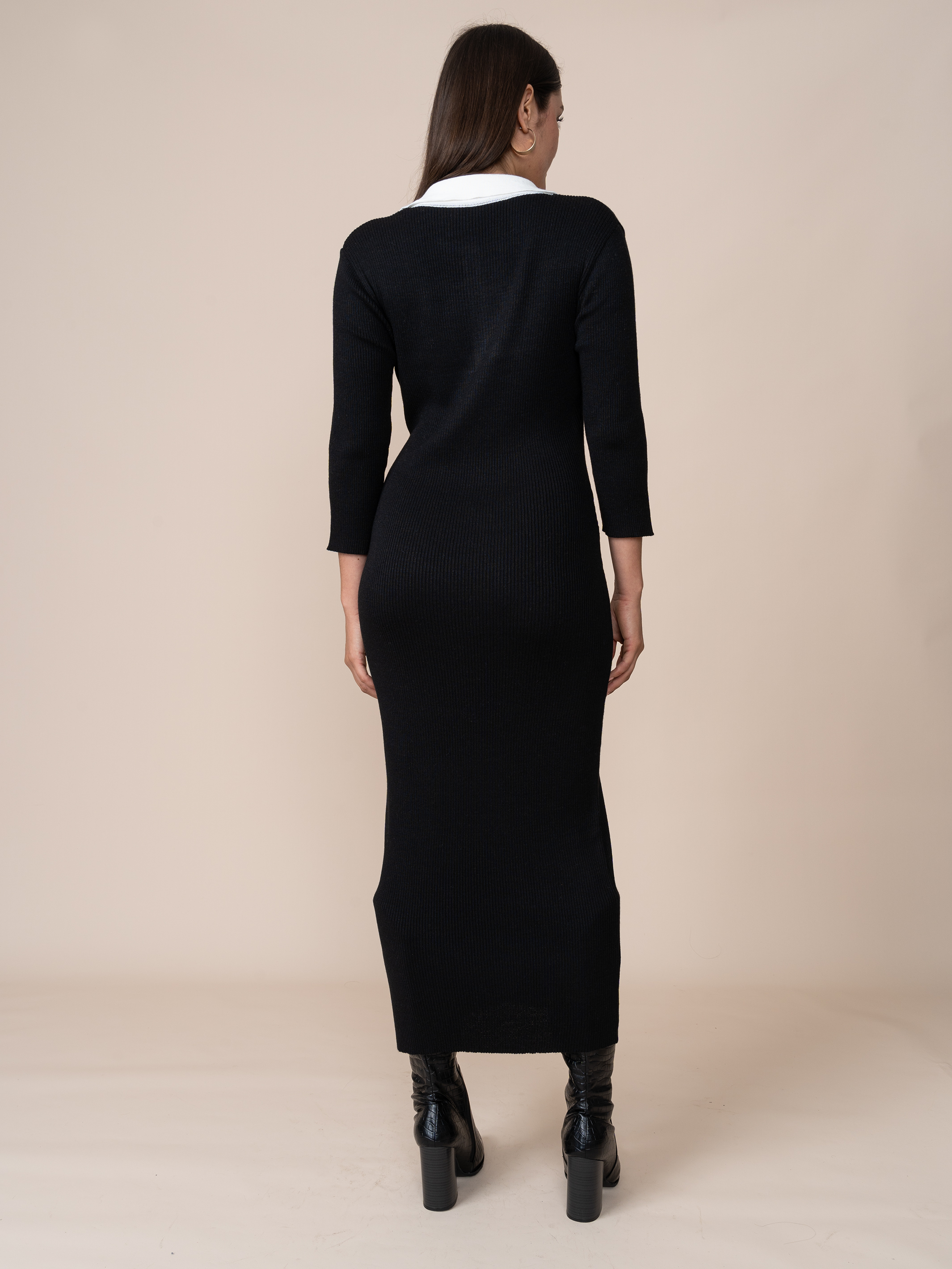 Vestido Tejido Raisa Negro