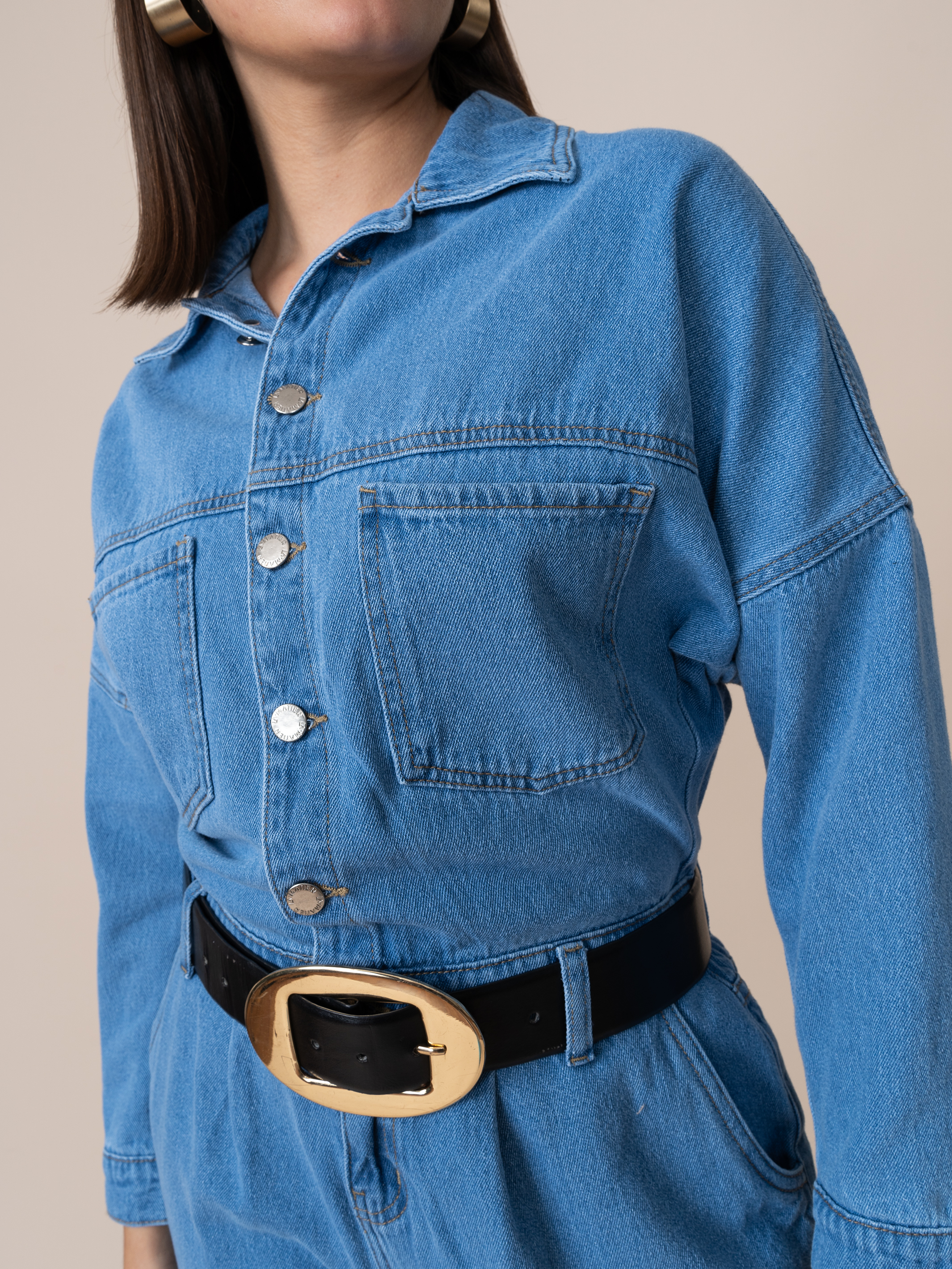 Enterizo de Denim Gabriela