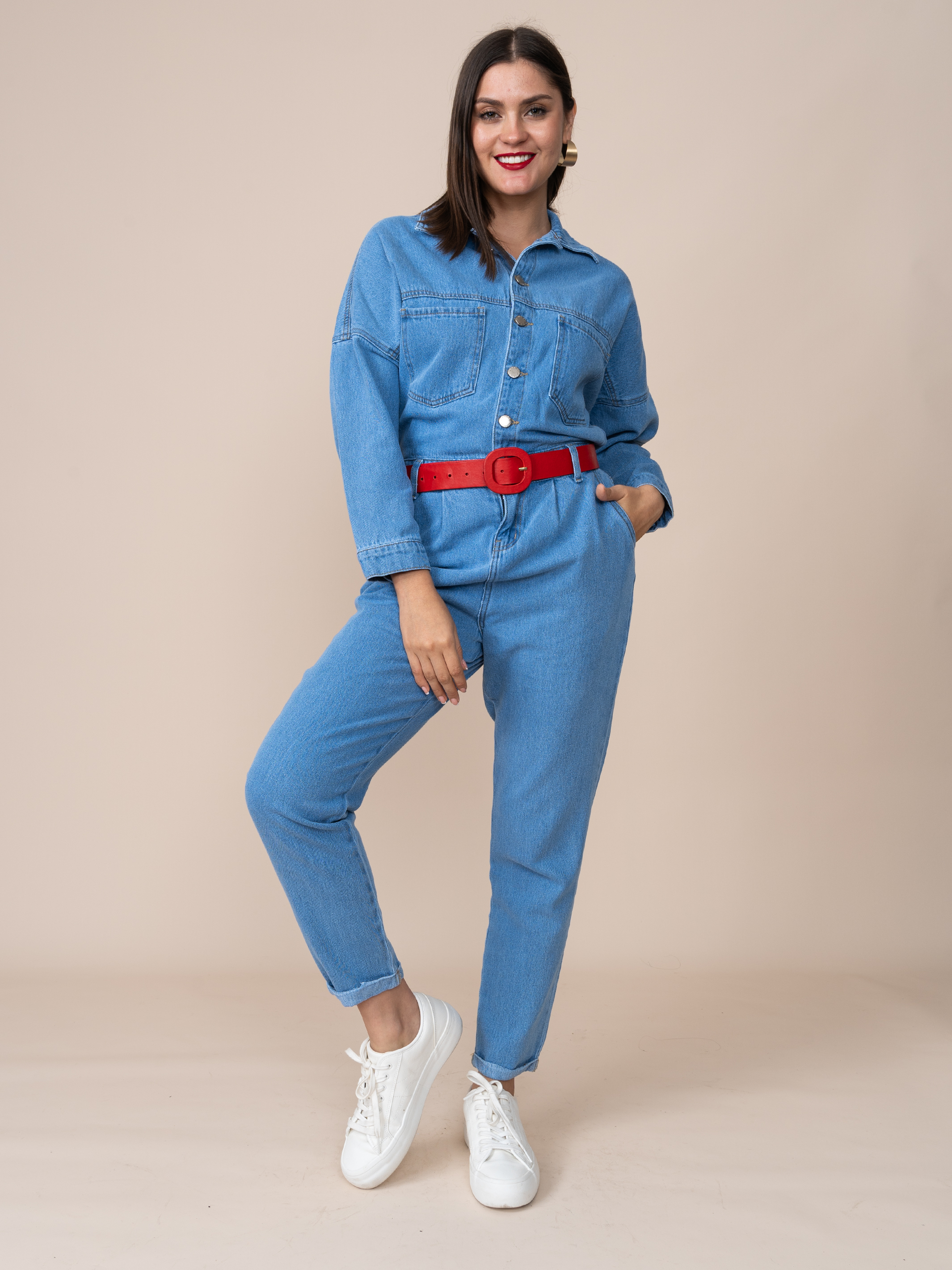 Enterizo de Denim Gabriela