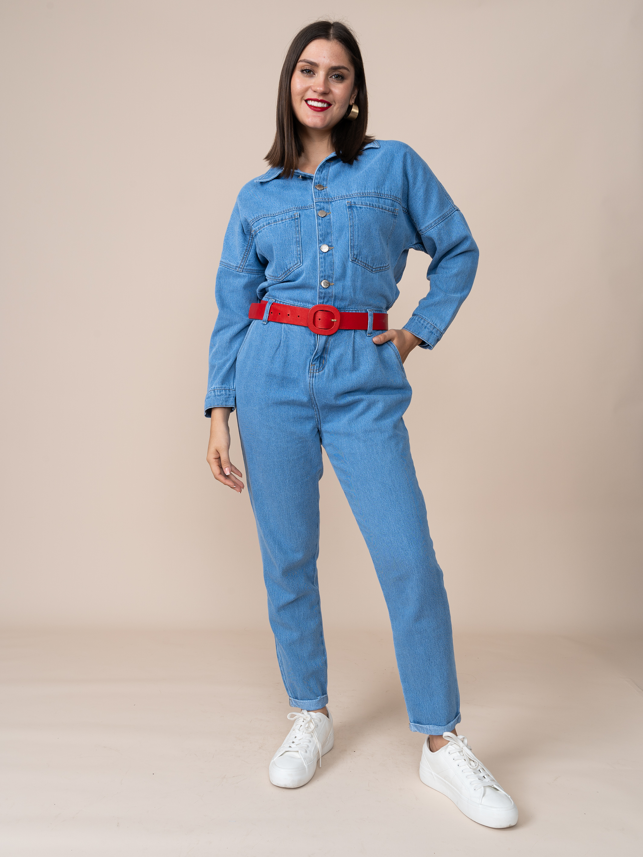 Enterizo de Denim Gabriela