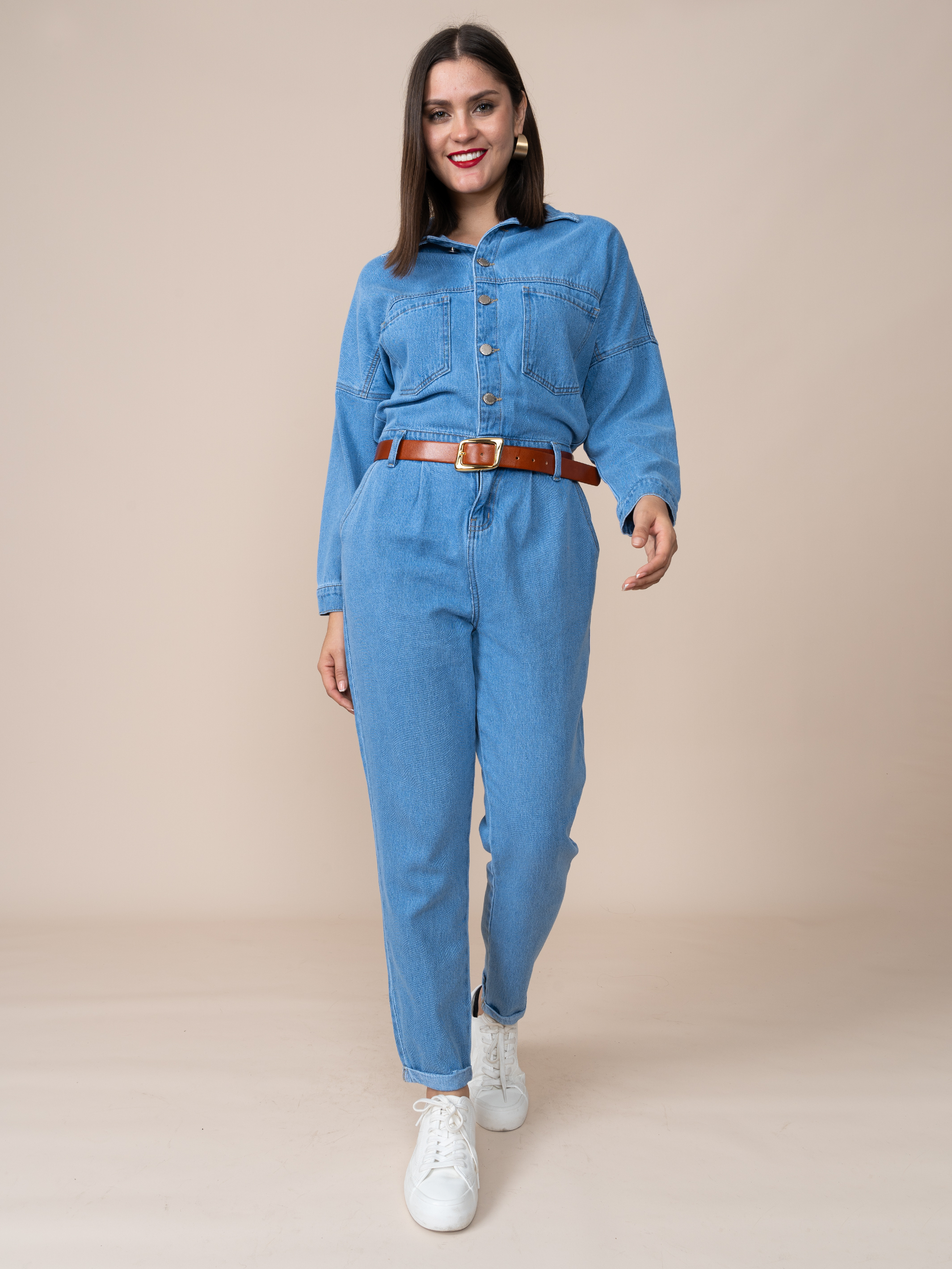 Enterizo de Denim Gabriela