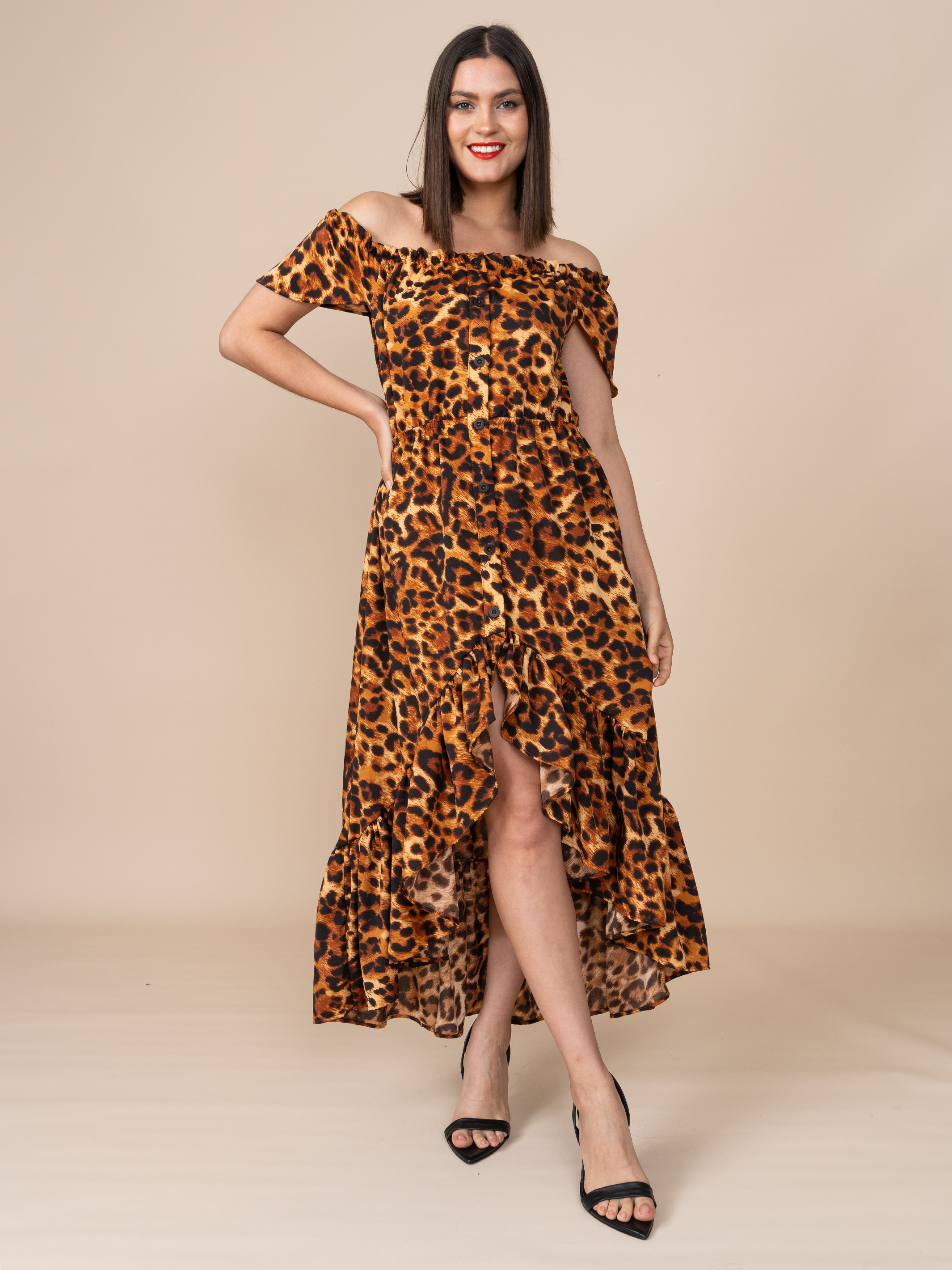 Vestido Julieta Estampado Animal Print