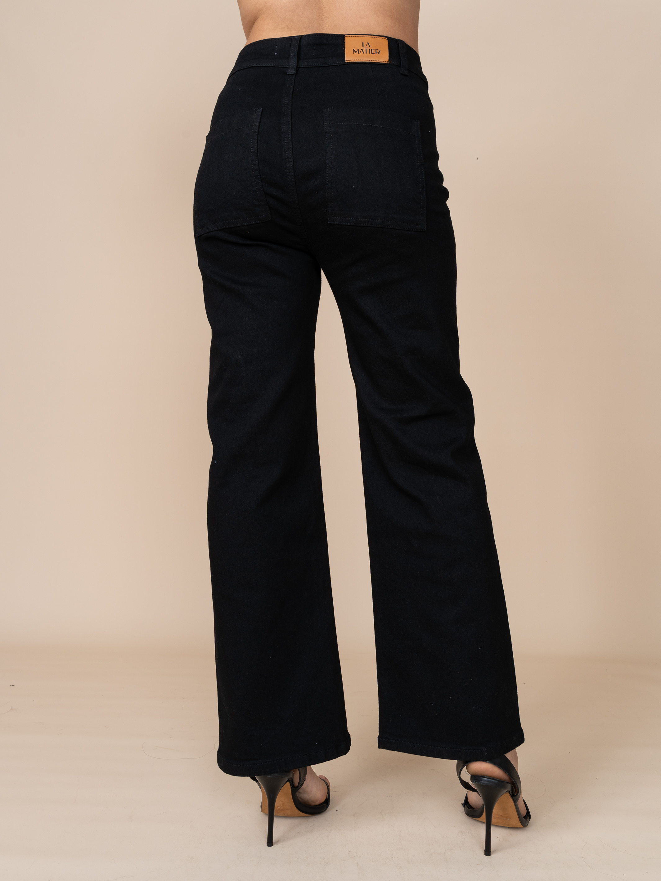 Jean Flare Negro