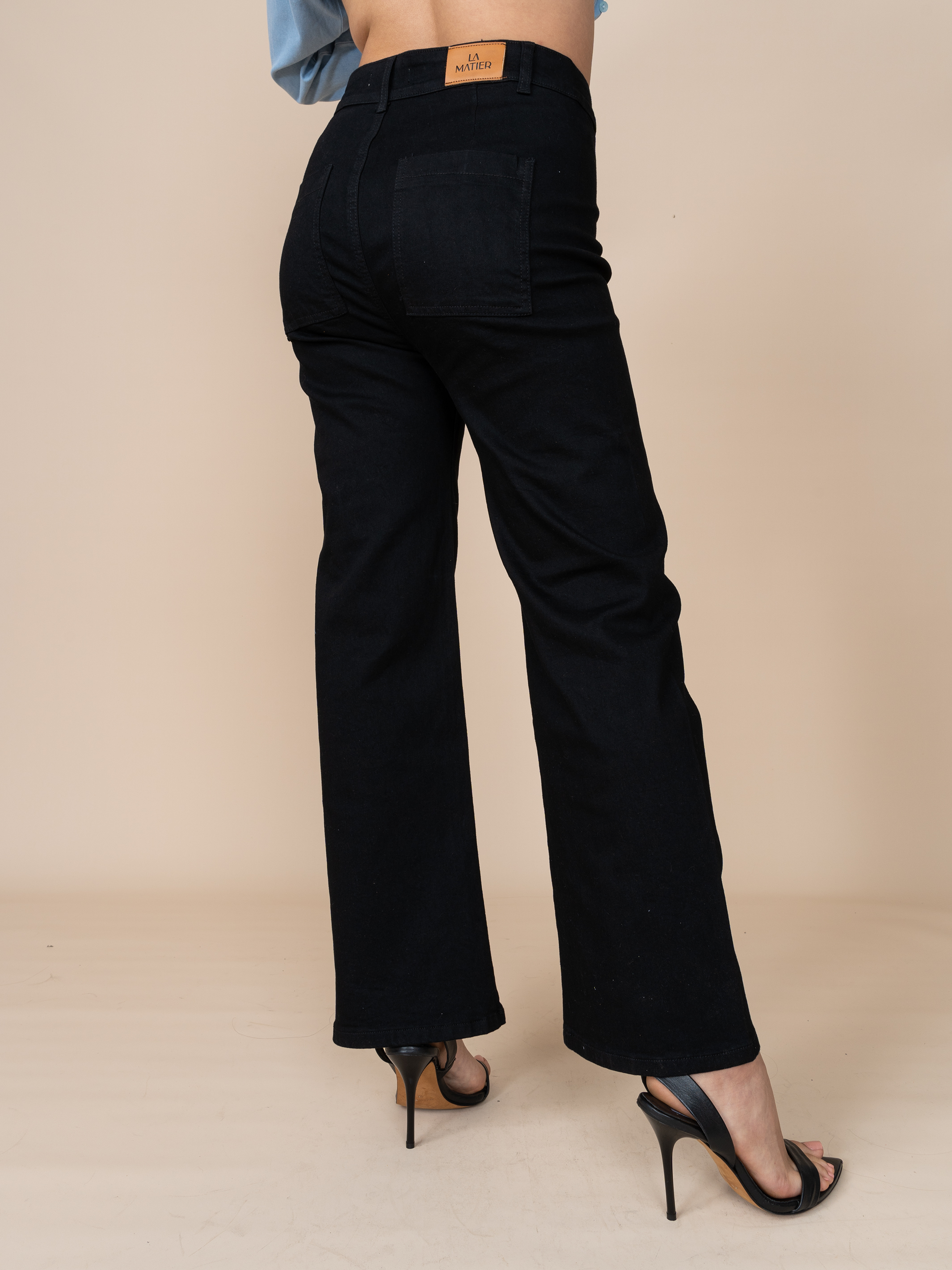 Jean Flare Negro