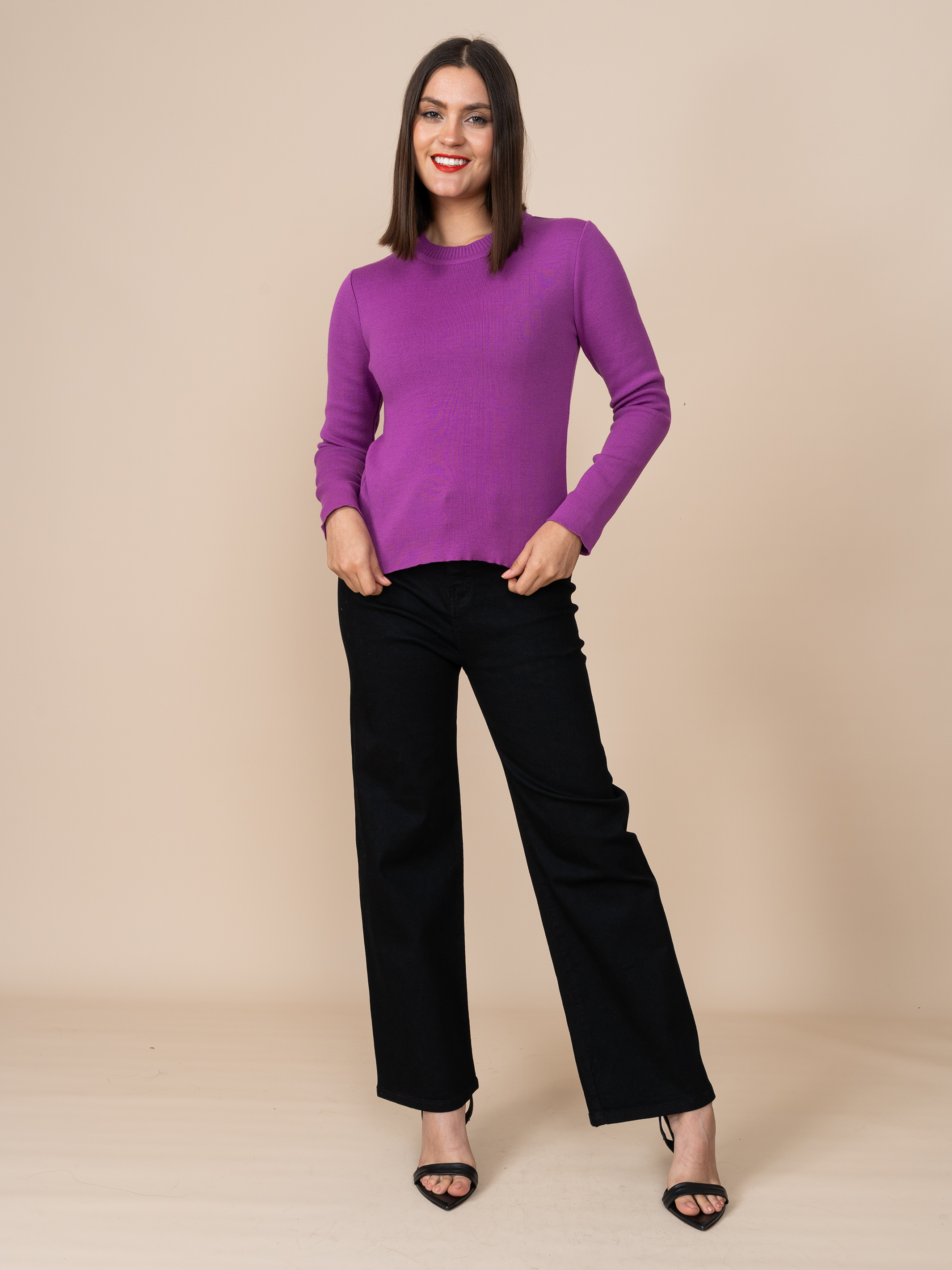 Jean Flare Negro