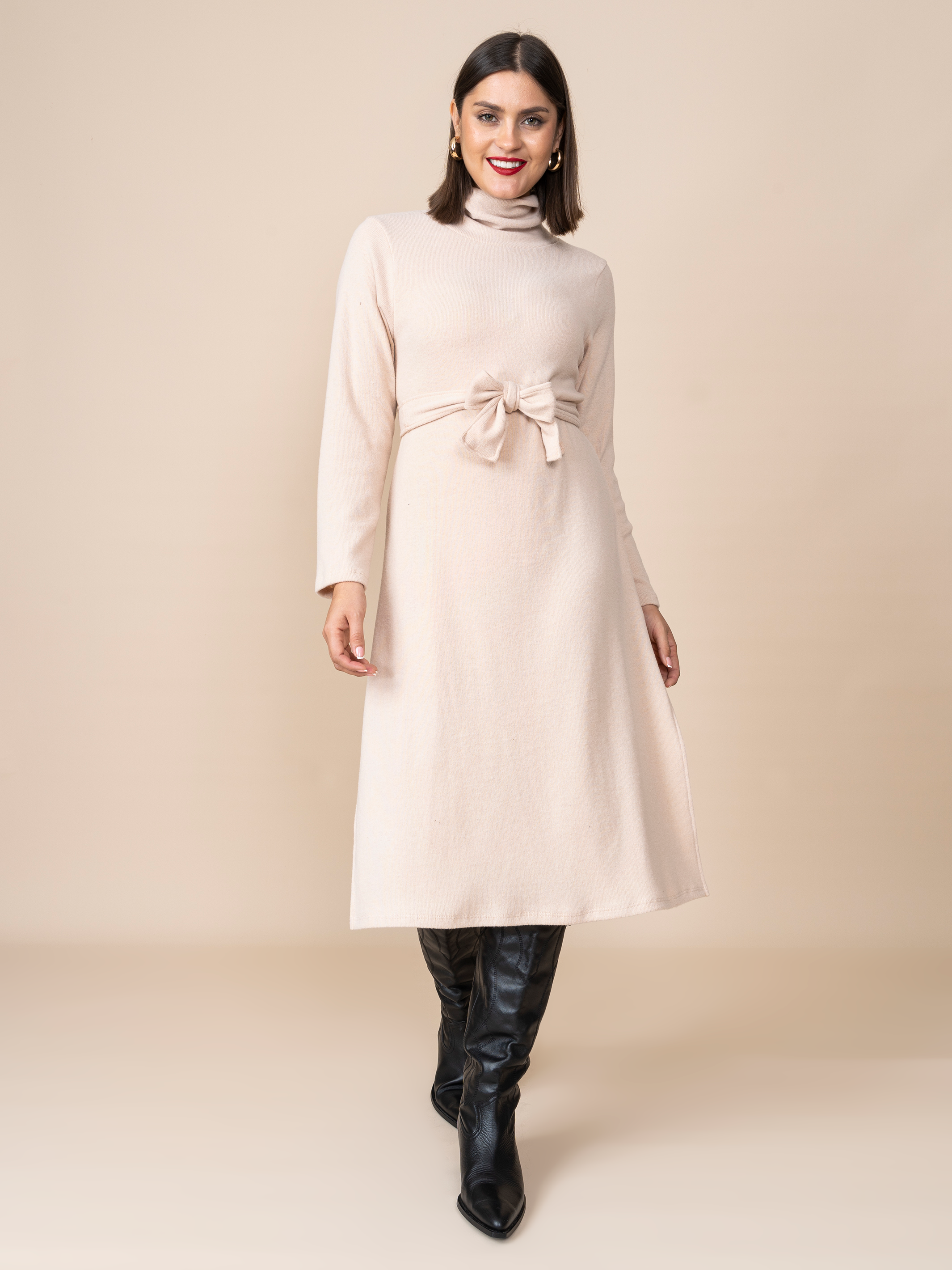 Vestido Ariadna Beige