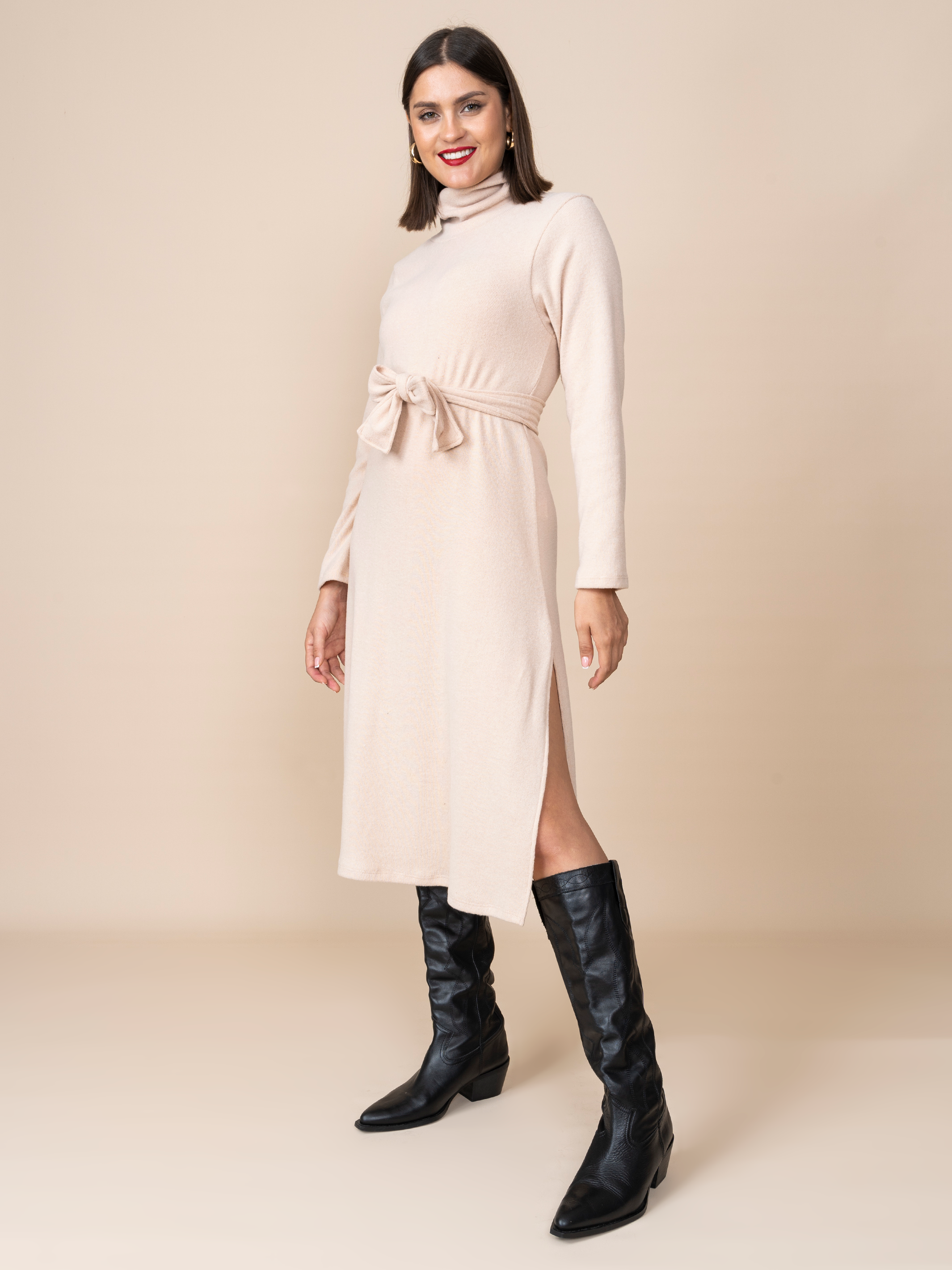 Vestido Ariadna Beige