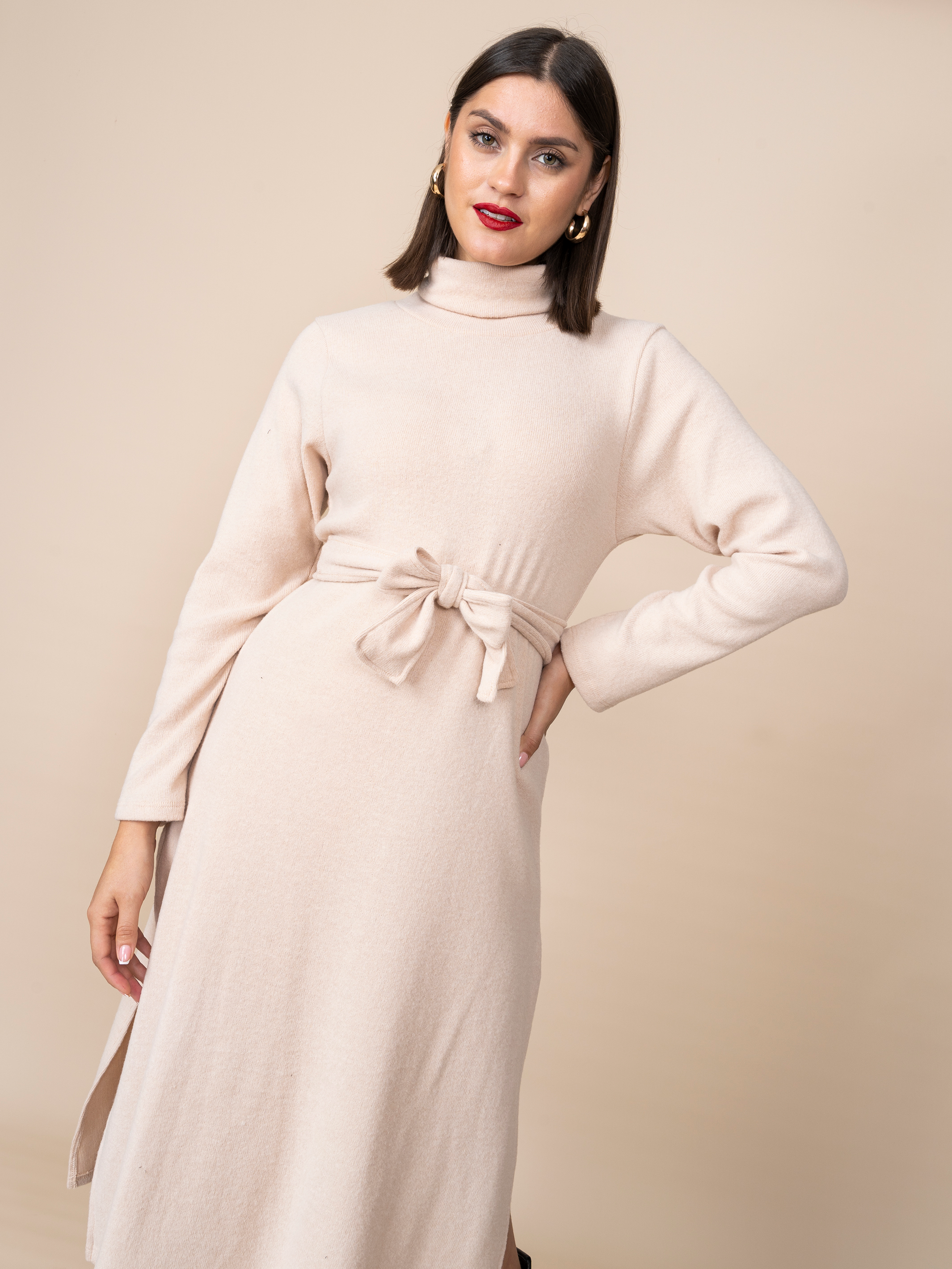 Vestido Ariadna Beige
