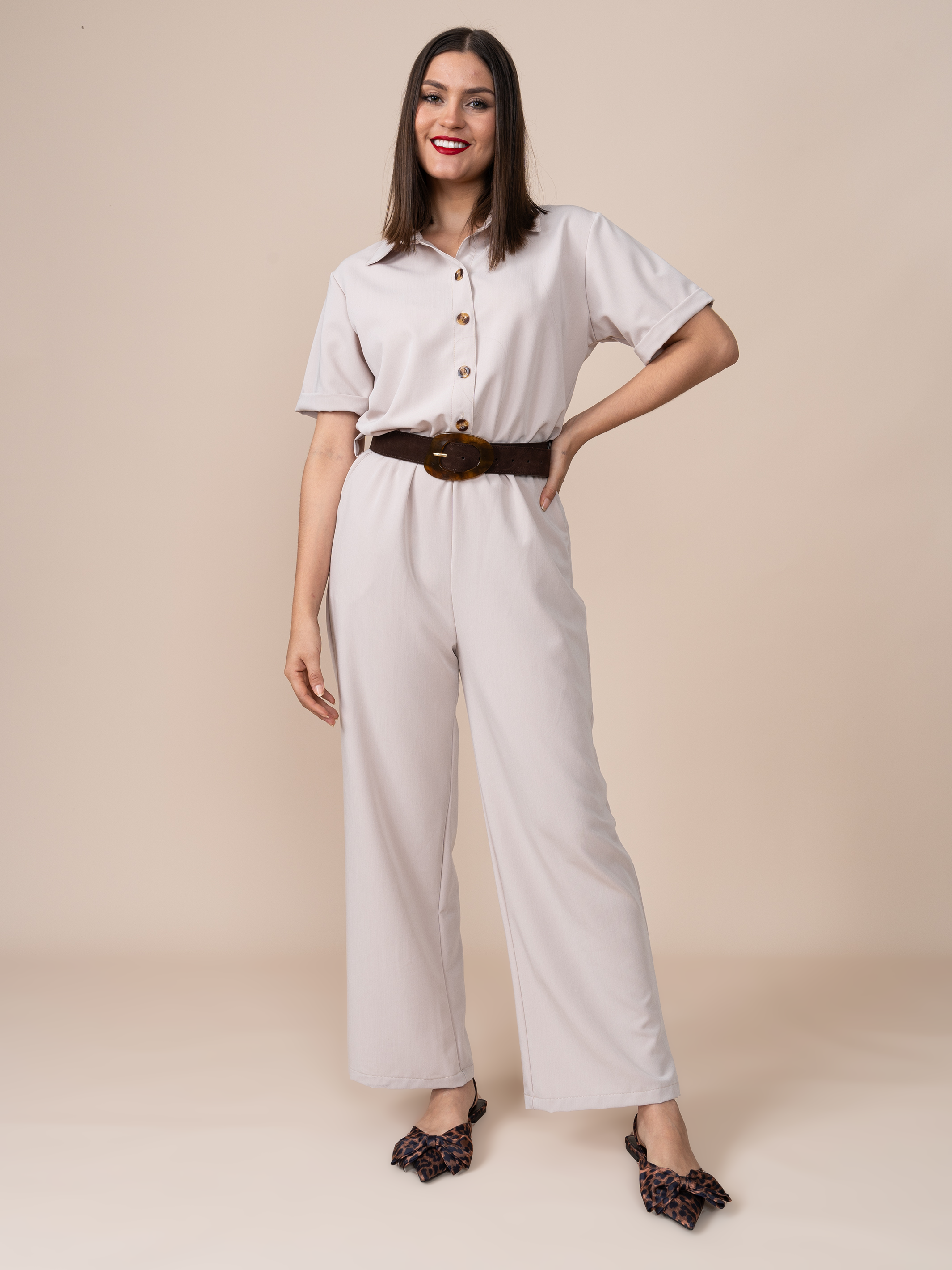 Enterizo Ana Beige