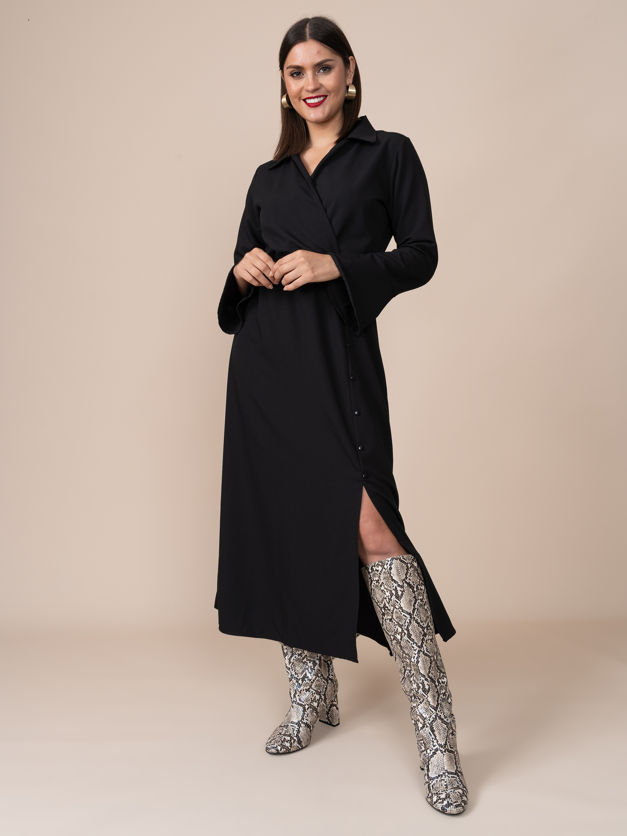 Vestido Carolina Negro