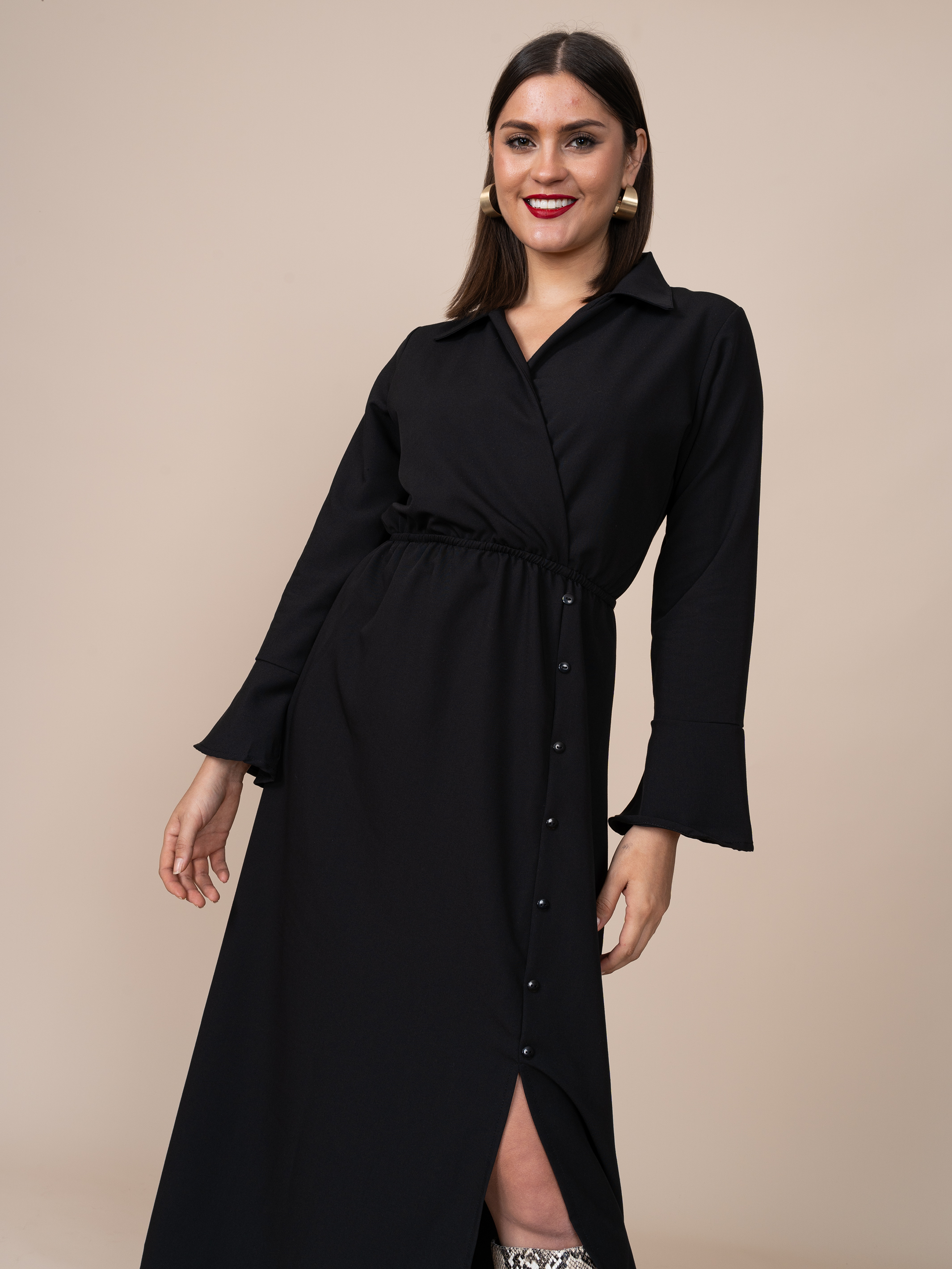 Vestido Carolina Negro