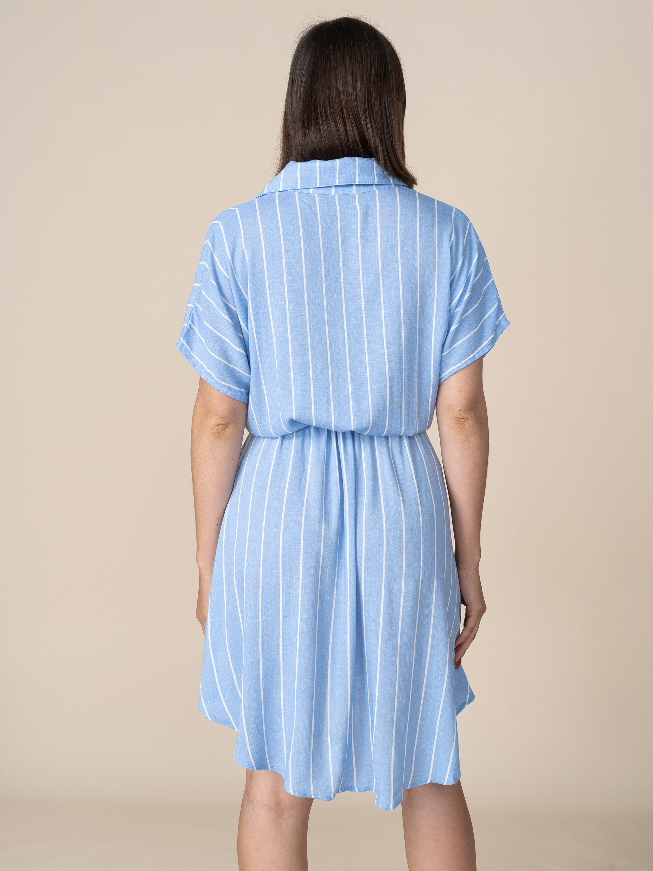 Vestido Barbara Rayas Celeste