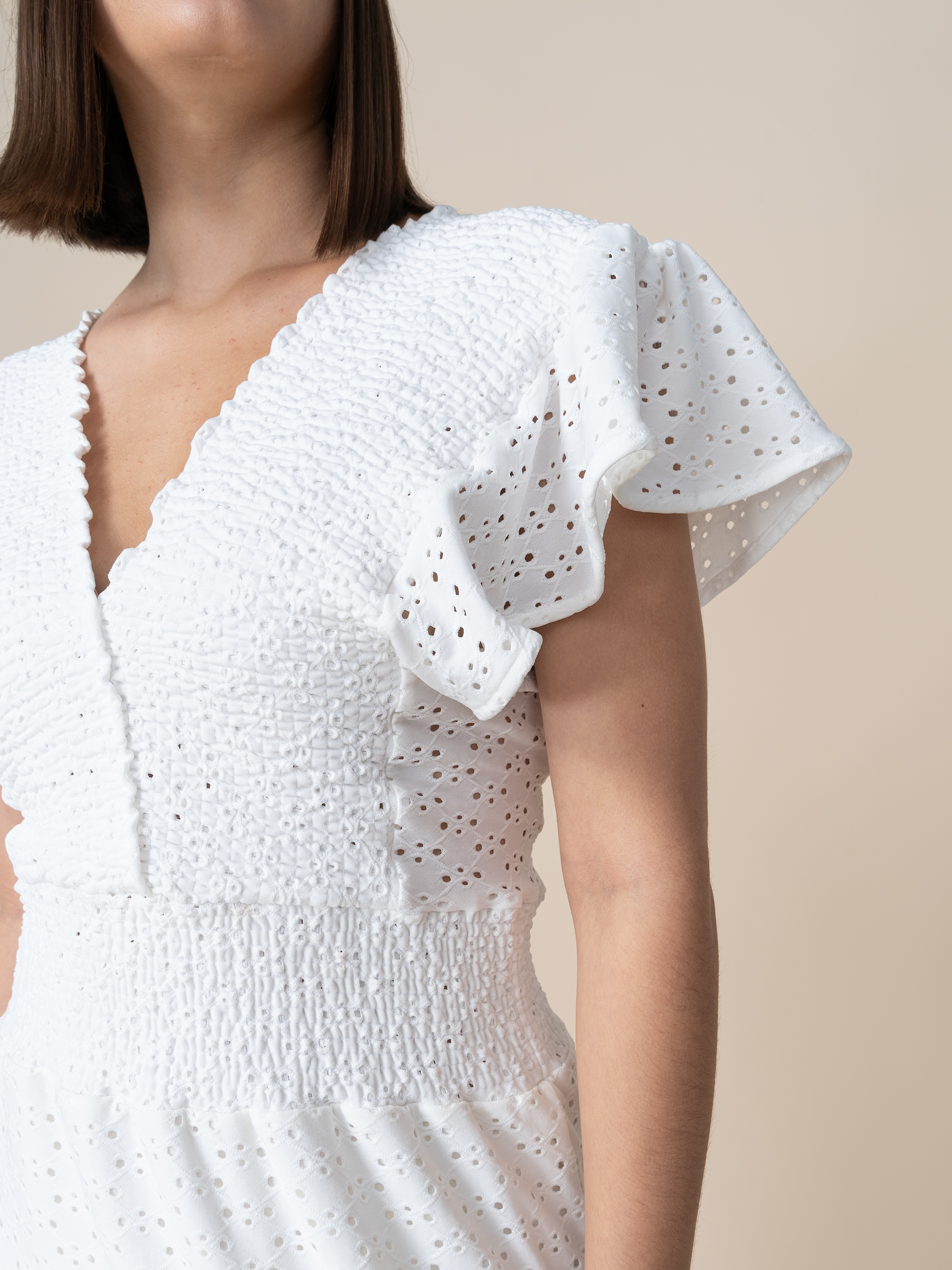 Vestido de Broderie Estela Hueso