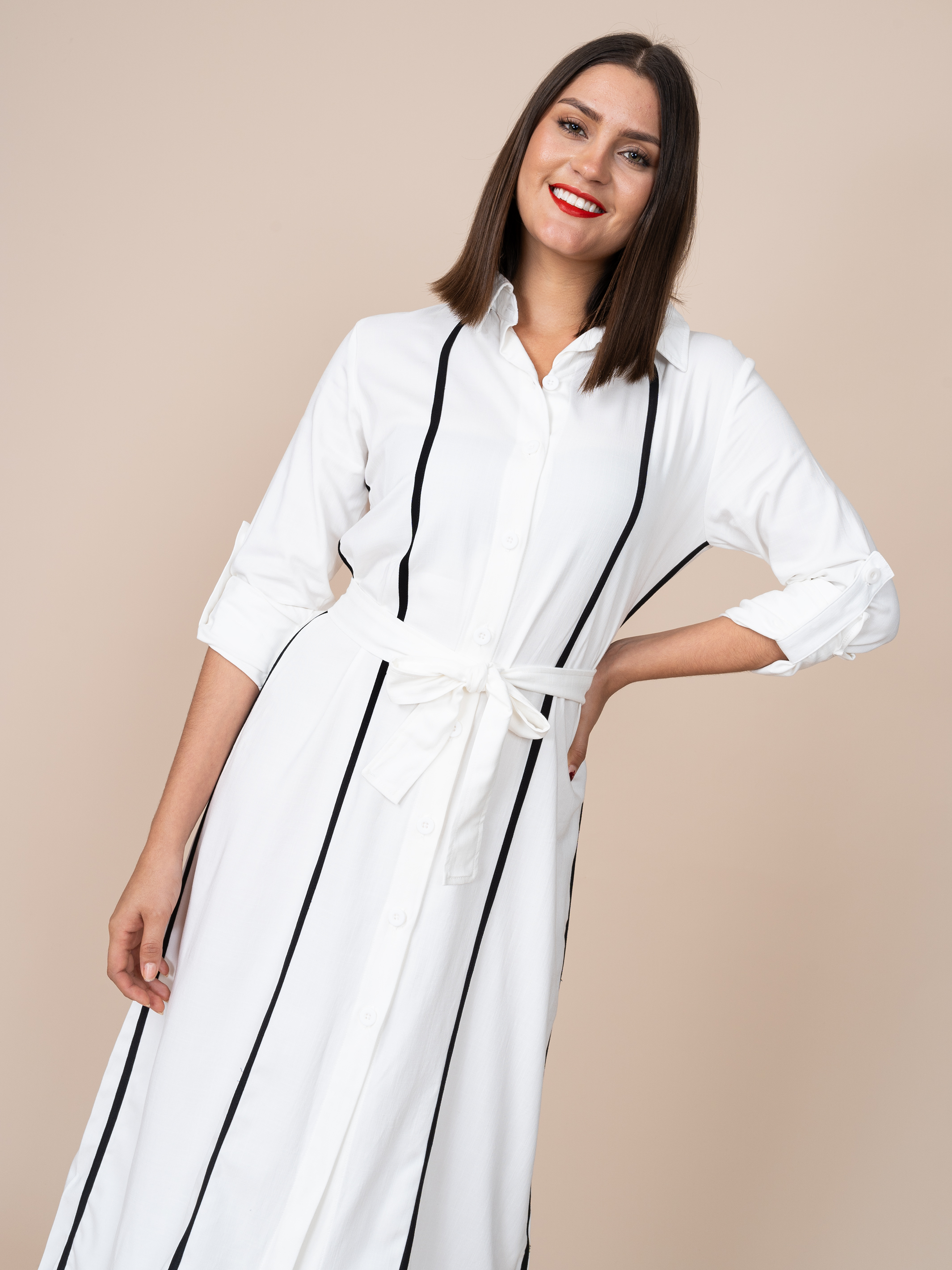 Vestido Romina Blanco