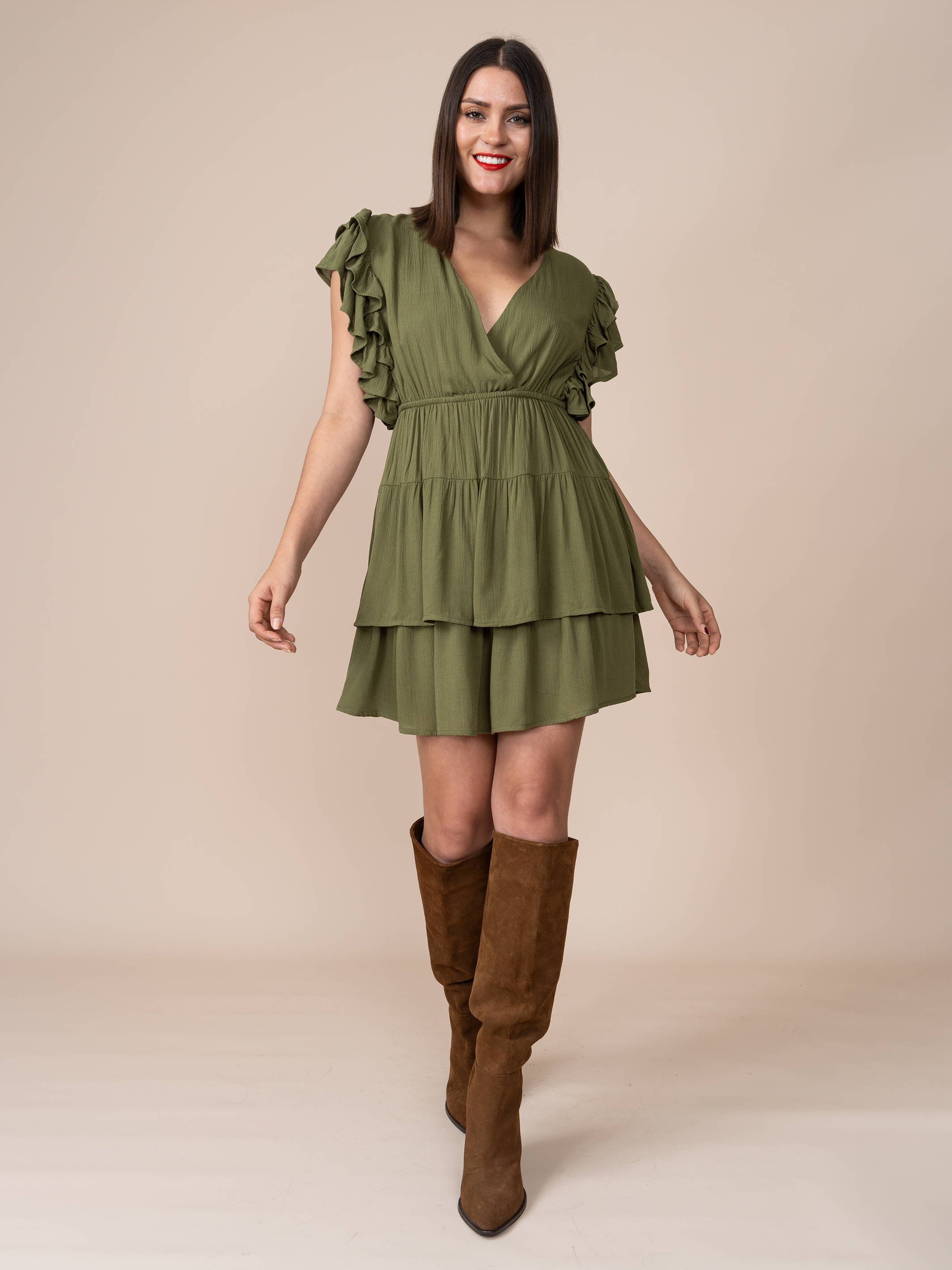 Antoinette Animal Print Dress Presale