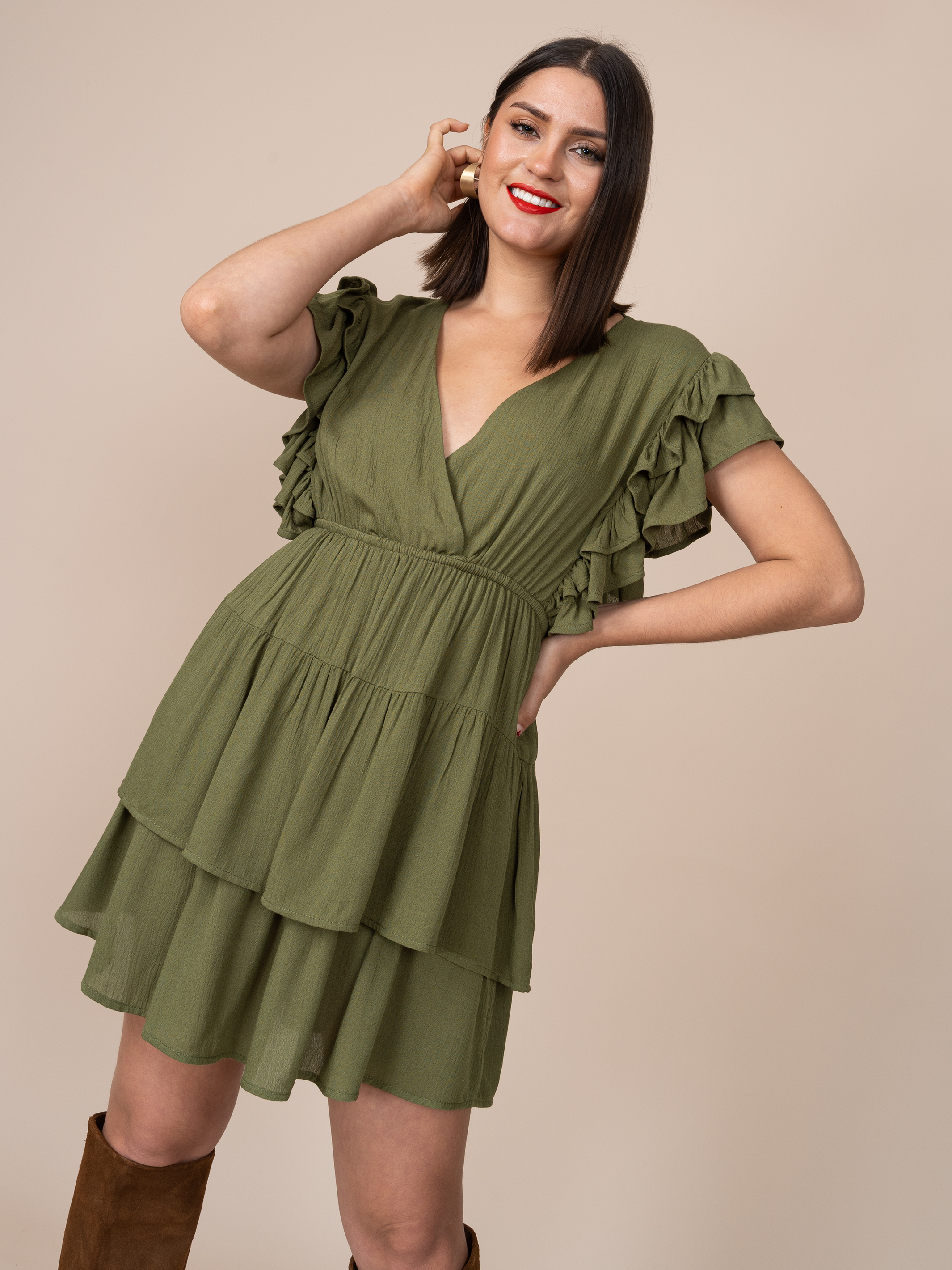 Antoinette Animal Print Dress Presale