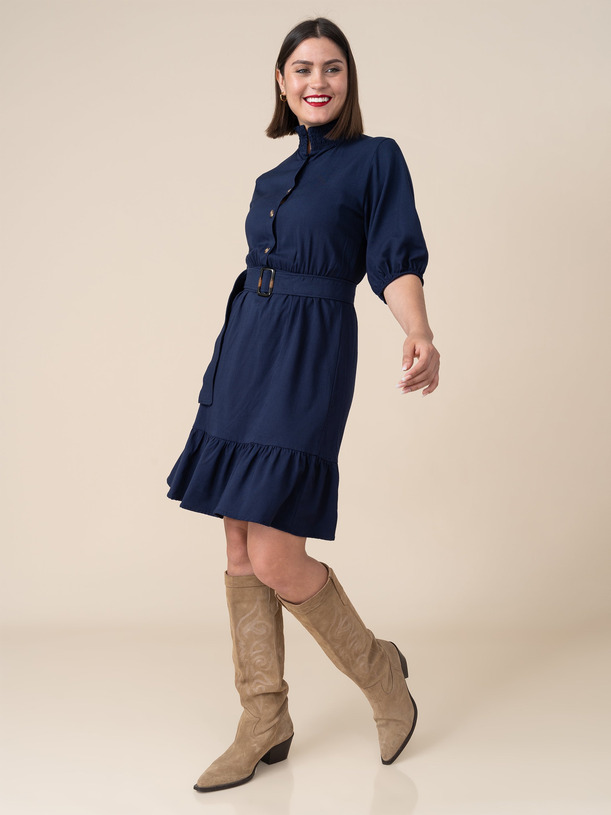 Vestido Vera Azul