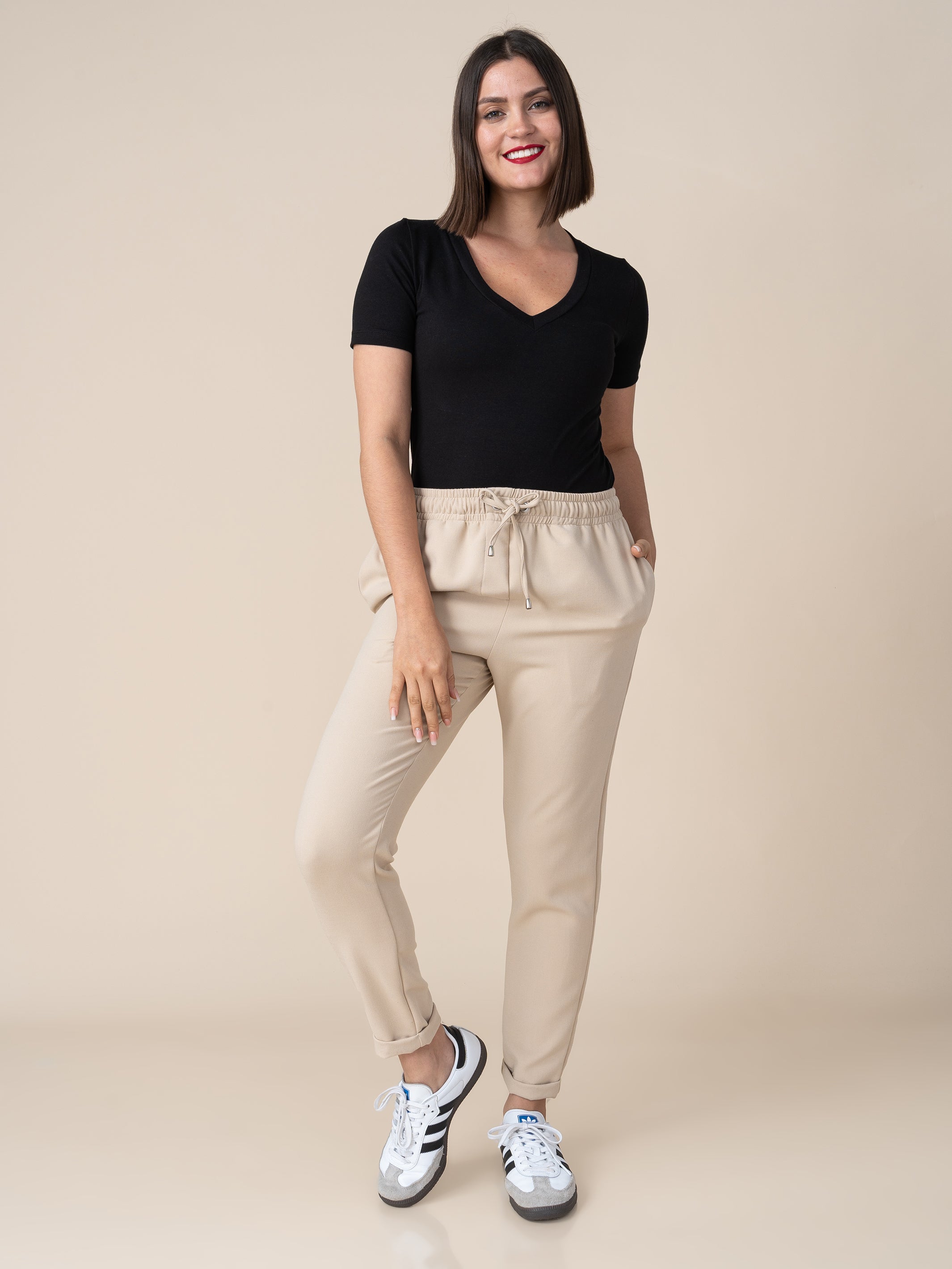 Formal Jogger Ariel Beige