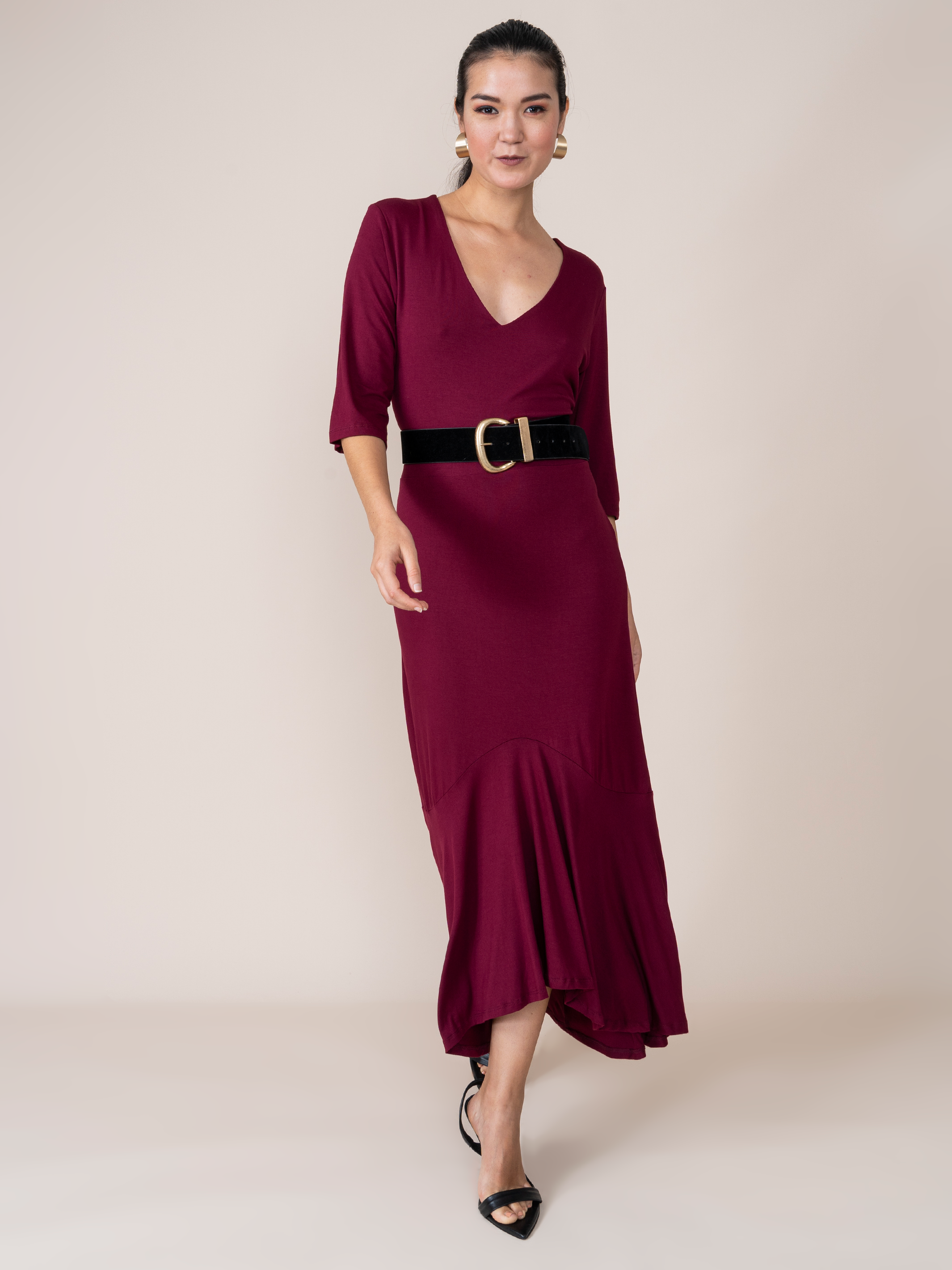 Vestido Claudia Vino