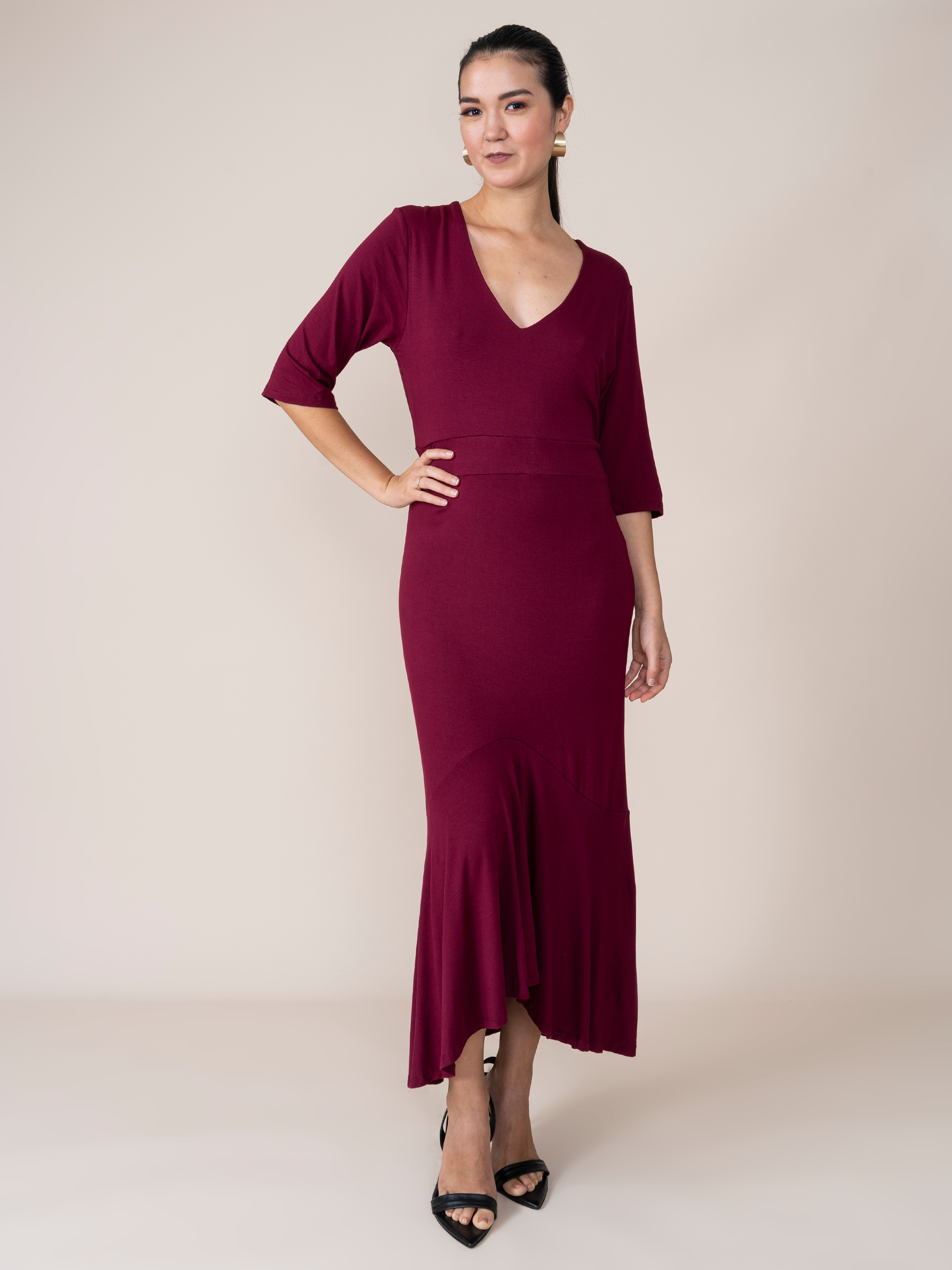 Vestido Claudia Vino