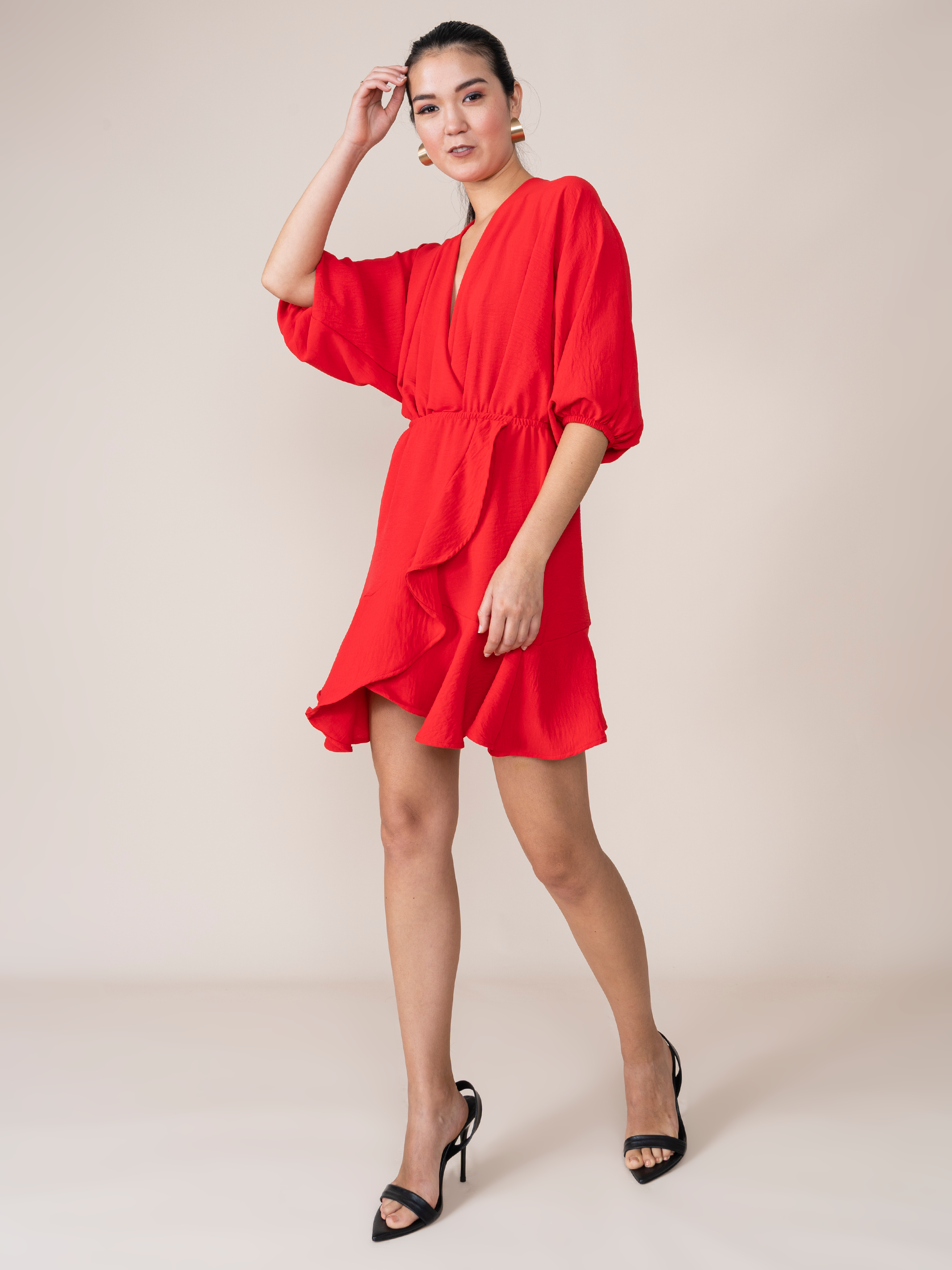 Vestido Karina Rojo