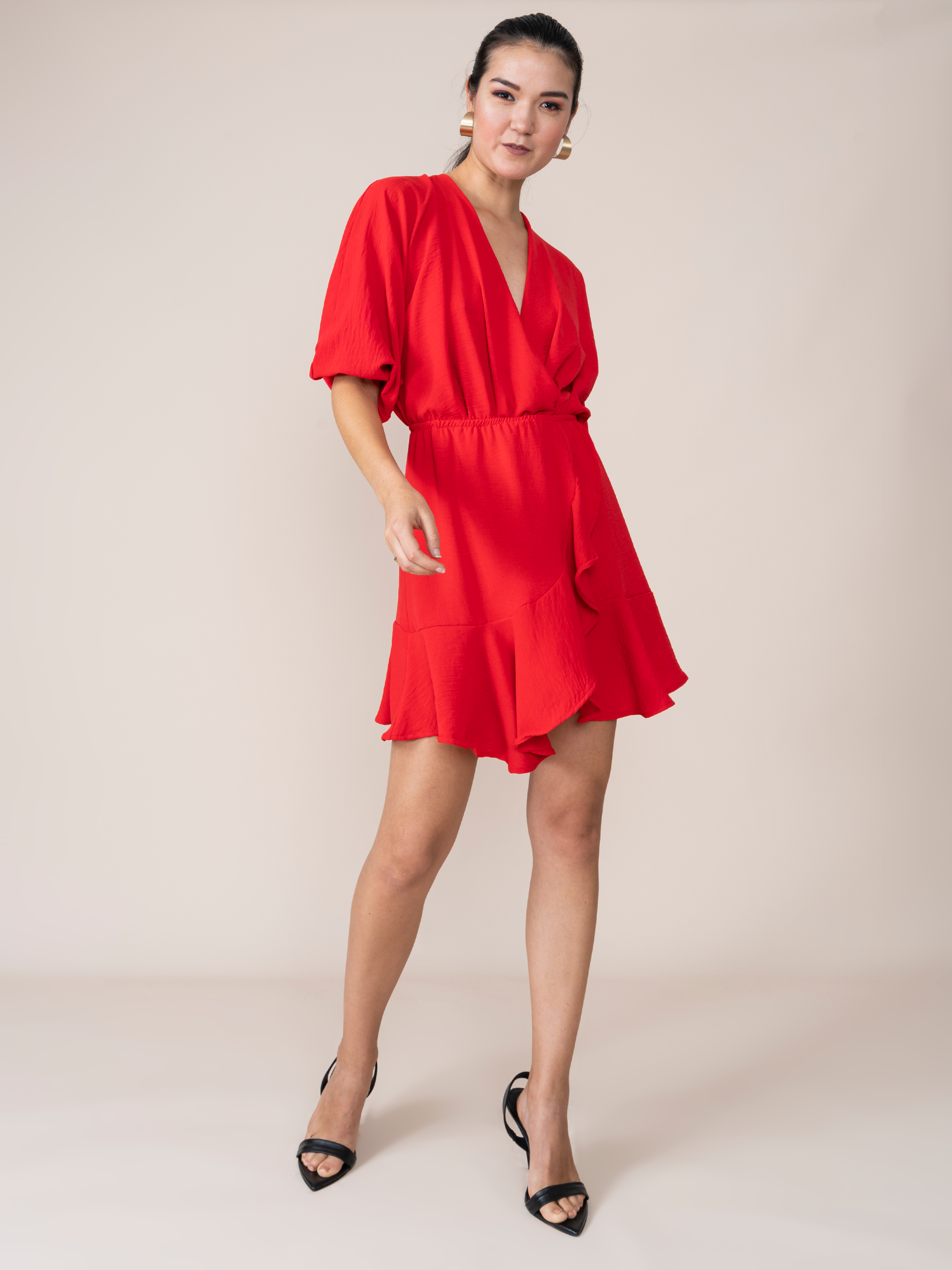 Vestido Karina Rojo