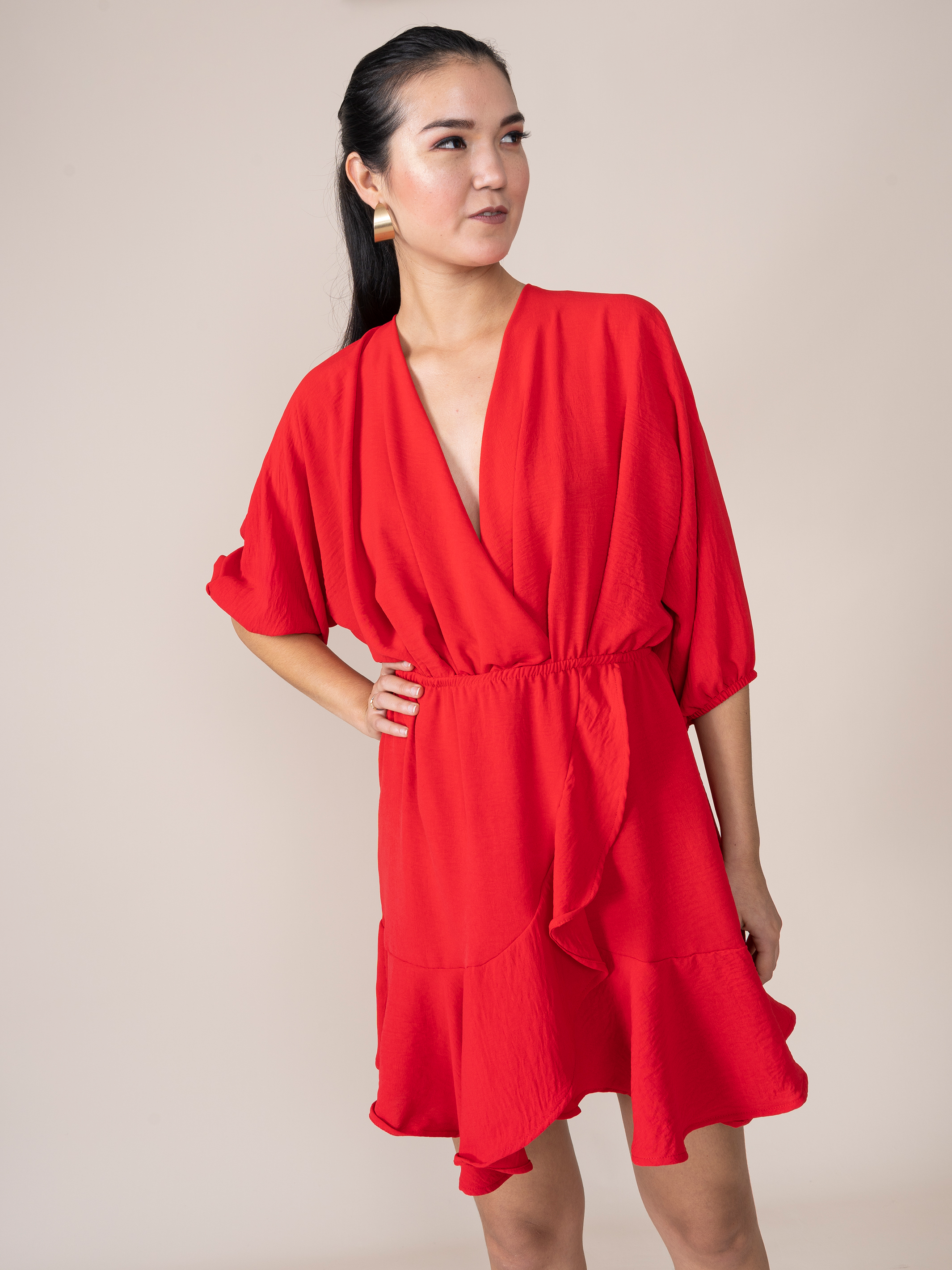 Vestido Karina Rojo
