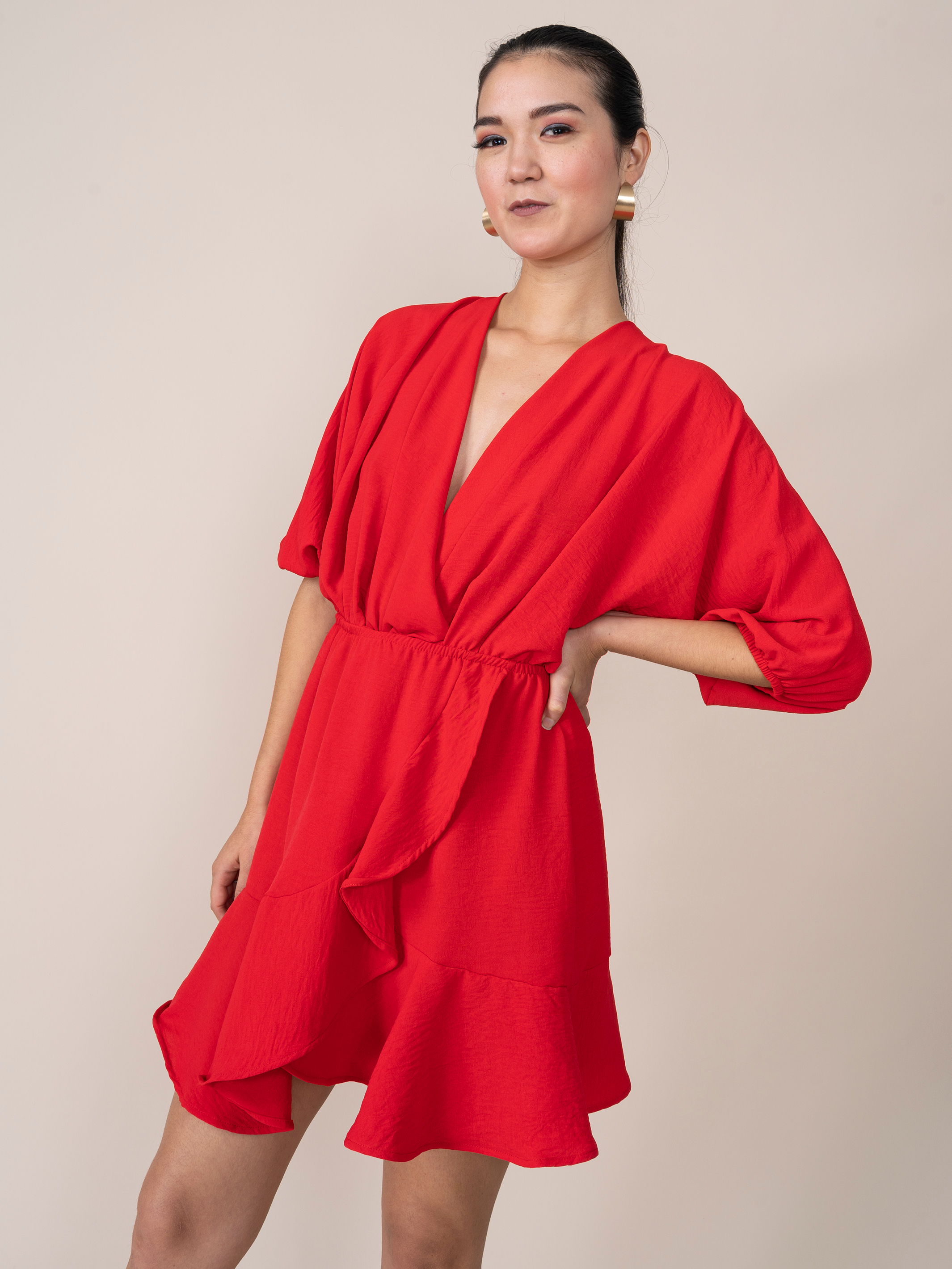 Vestido Karina Rojo