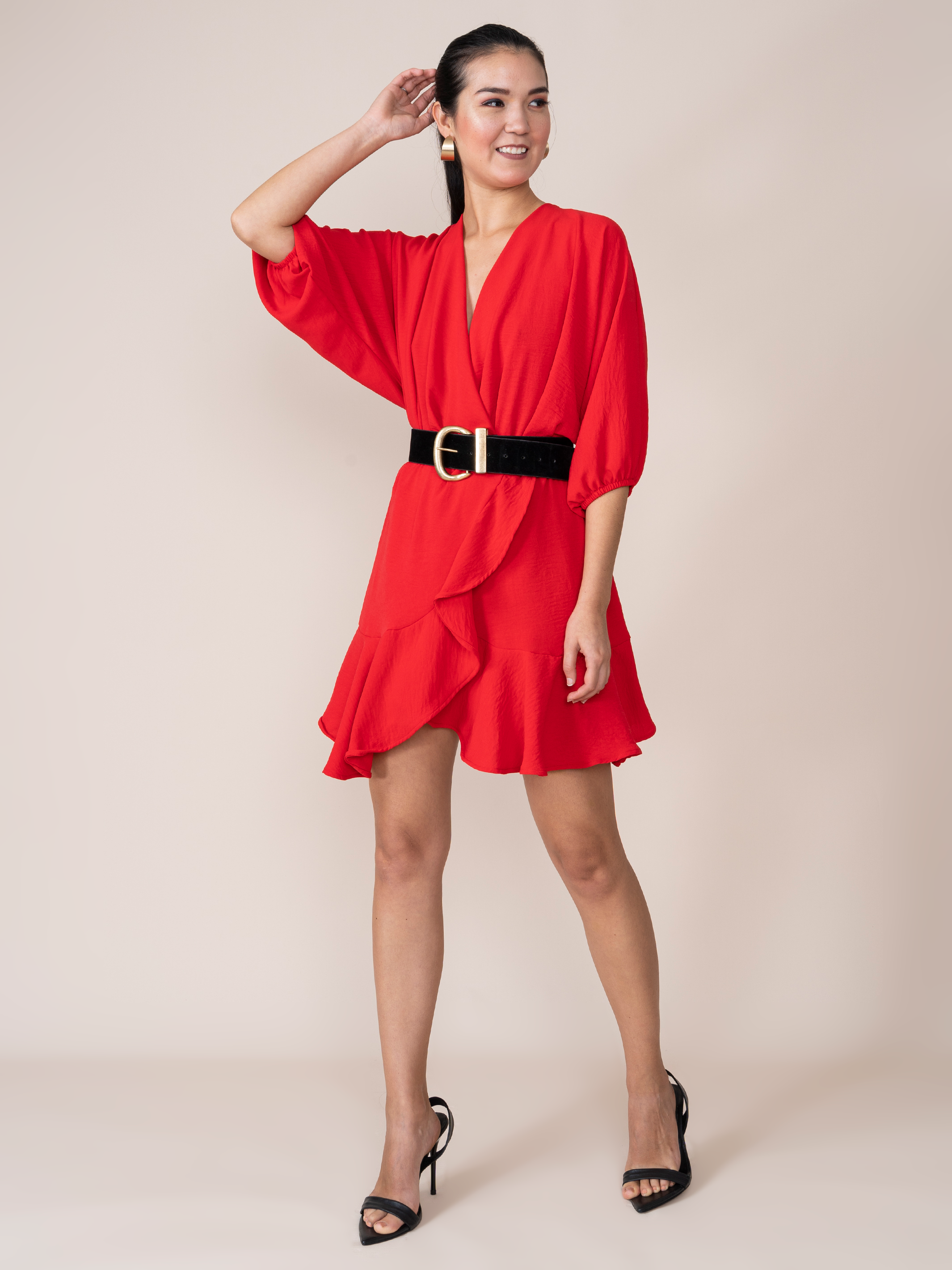 Vestido Karina Rojo